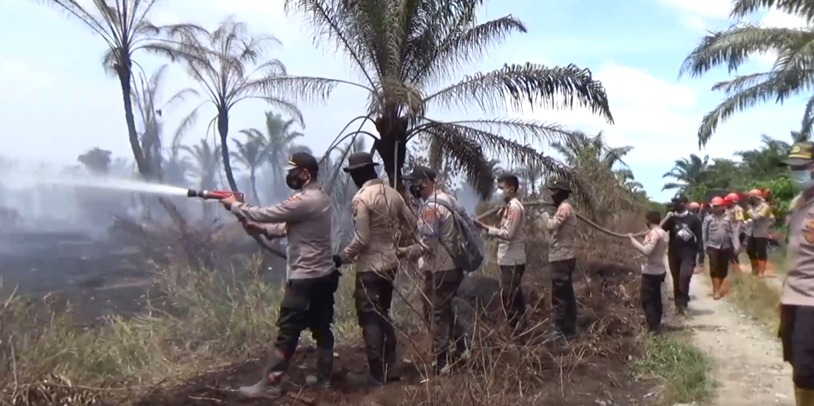 Karhutla di Nagan Raya tidak Kunjung Padam