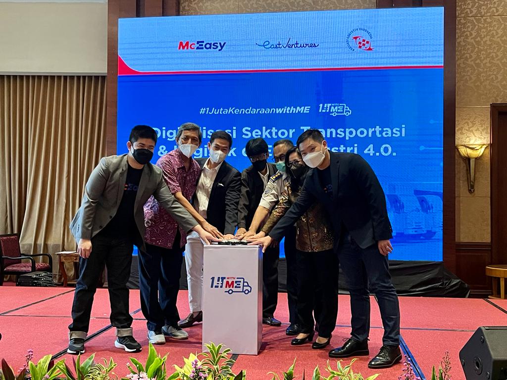  McEasy dan East Ventures meluncurkan 'Gerakan 1 Juta Kendaraan' untuk mendukung percepatan digitalisasi di sektor logistik dan transportasi