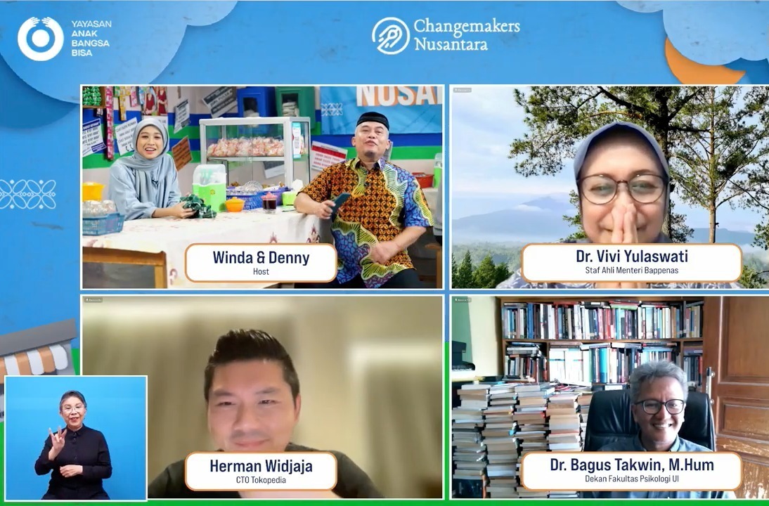 Yayasan Anak Bangsa Bisa (YABB), organisasi nirlaba pembawa perubahan bagian dari Grup GoTo, menggelar Changemakers Nusantara Day.