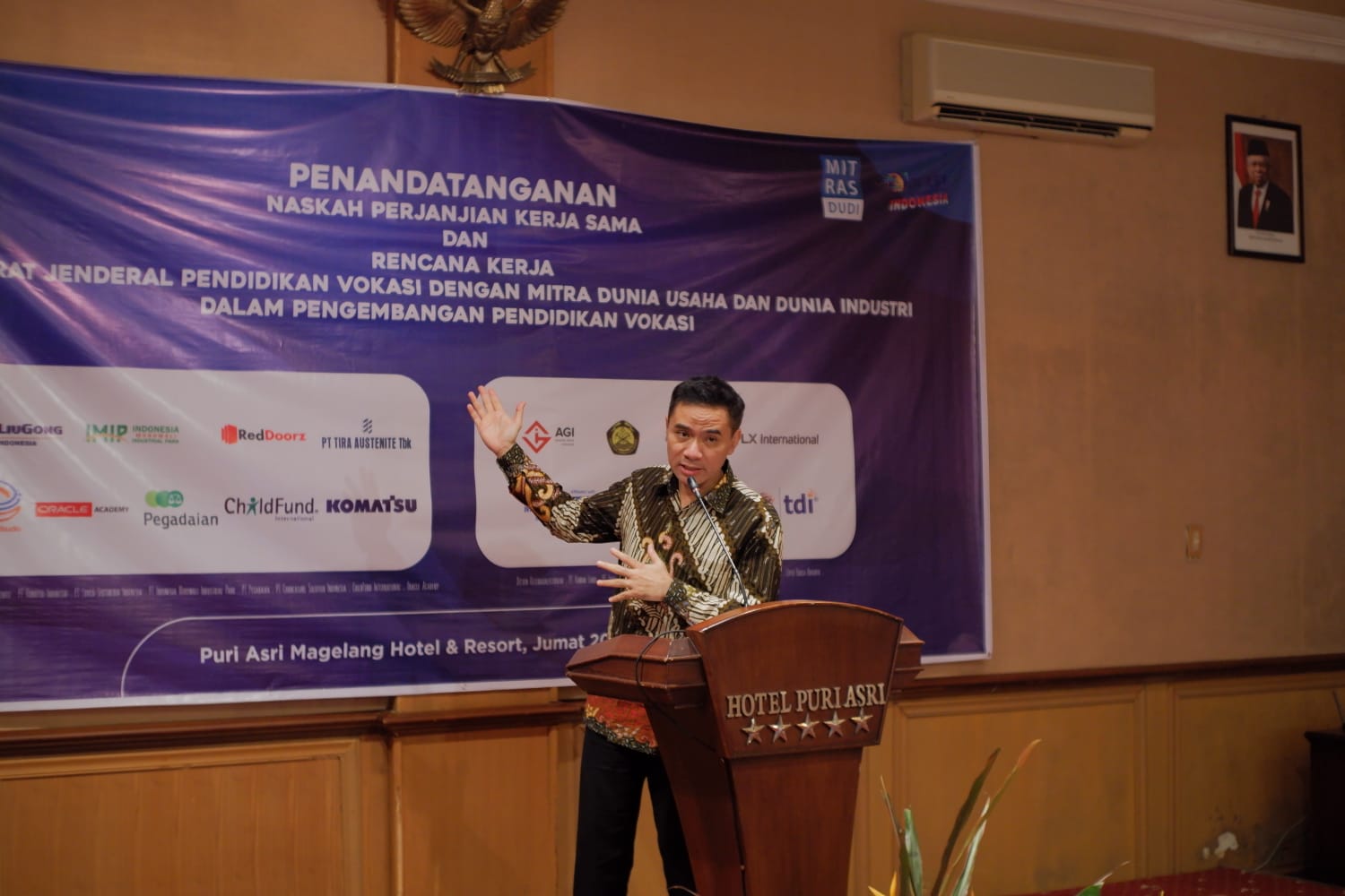 Dirjen Pendidikan Vokasi Kemendikbudristek Wikan Sakarinto