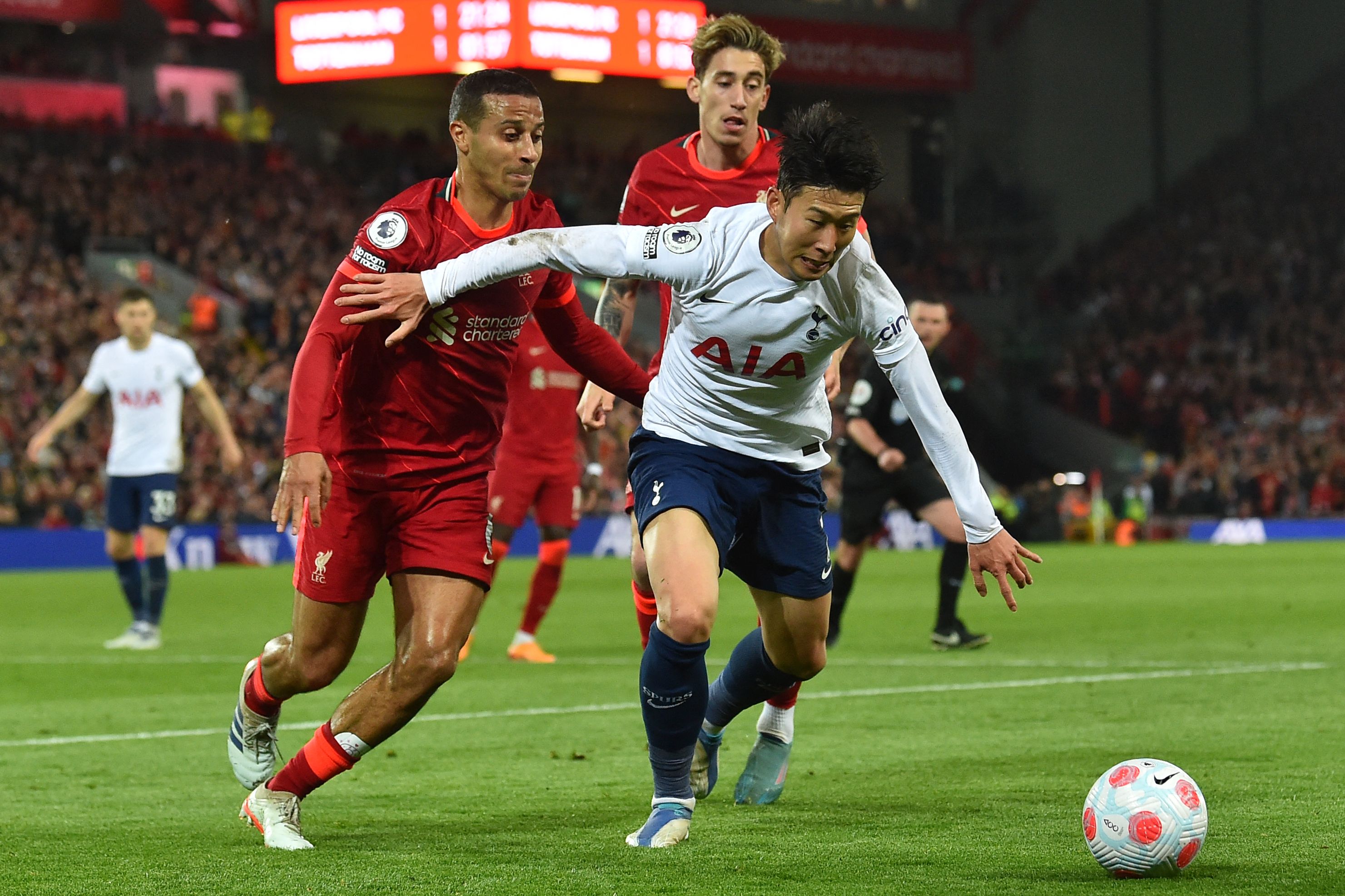 Pertandingan antara Tottenham Hotspur dan Liverpool
