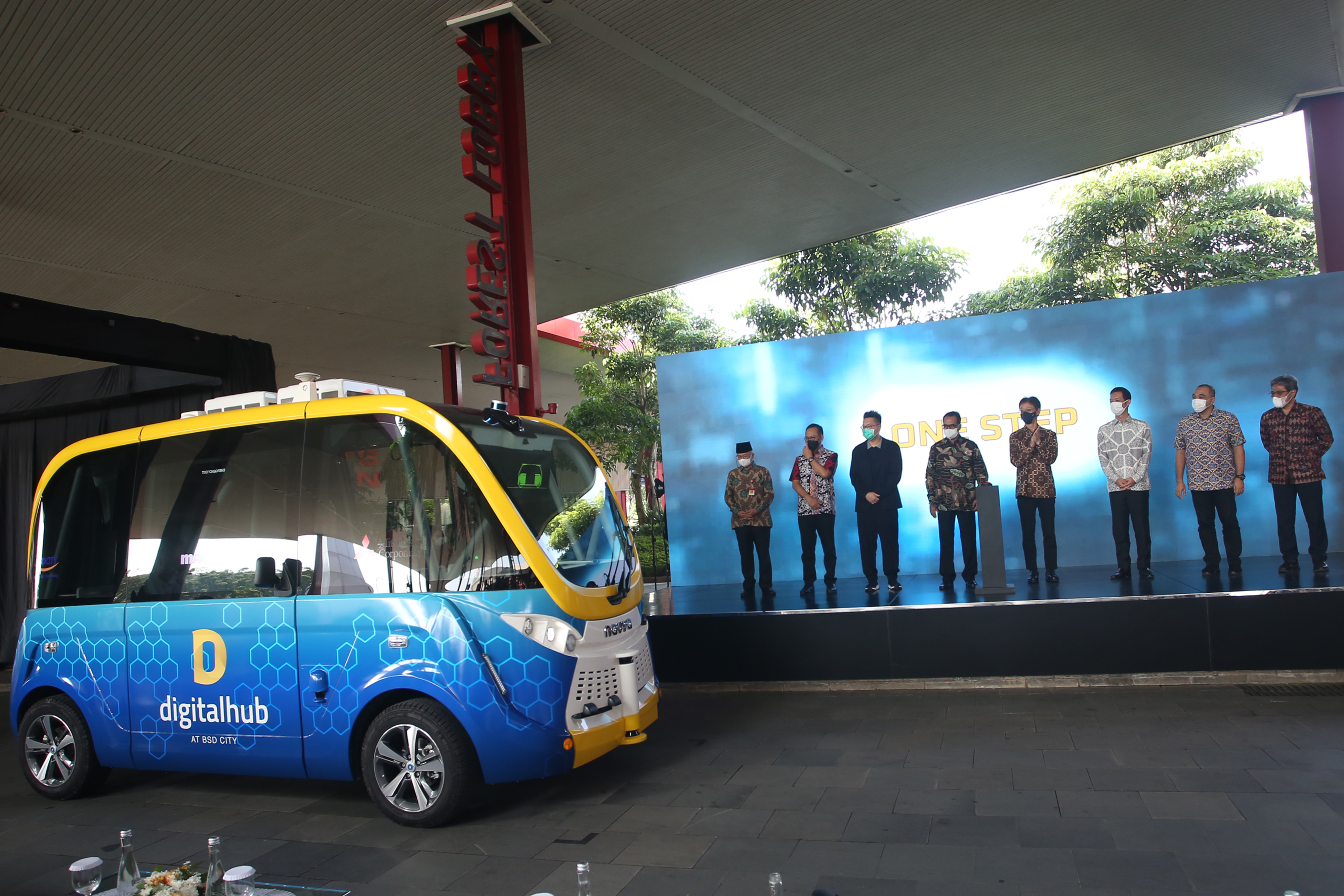 Ilustrasi kendaraan tanpa awak