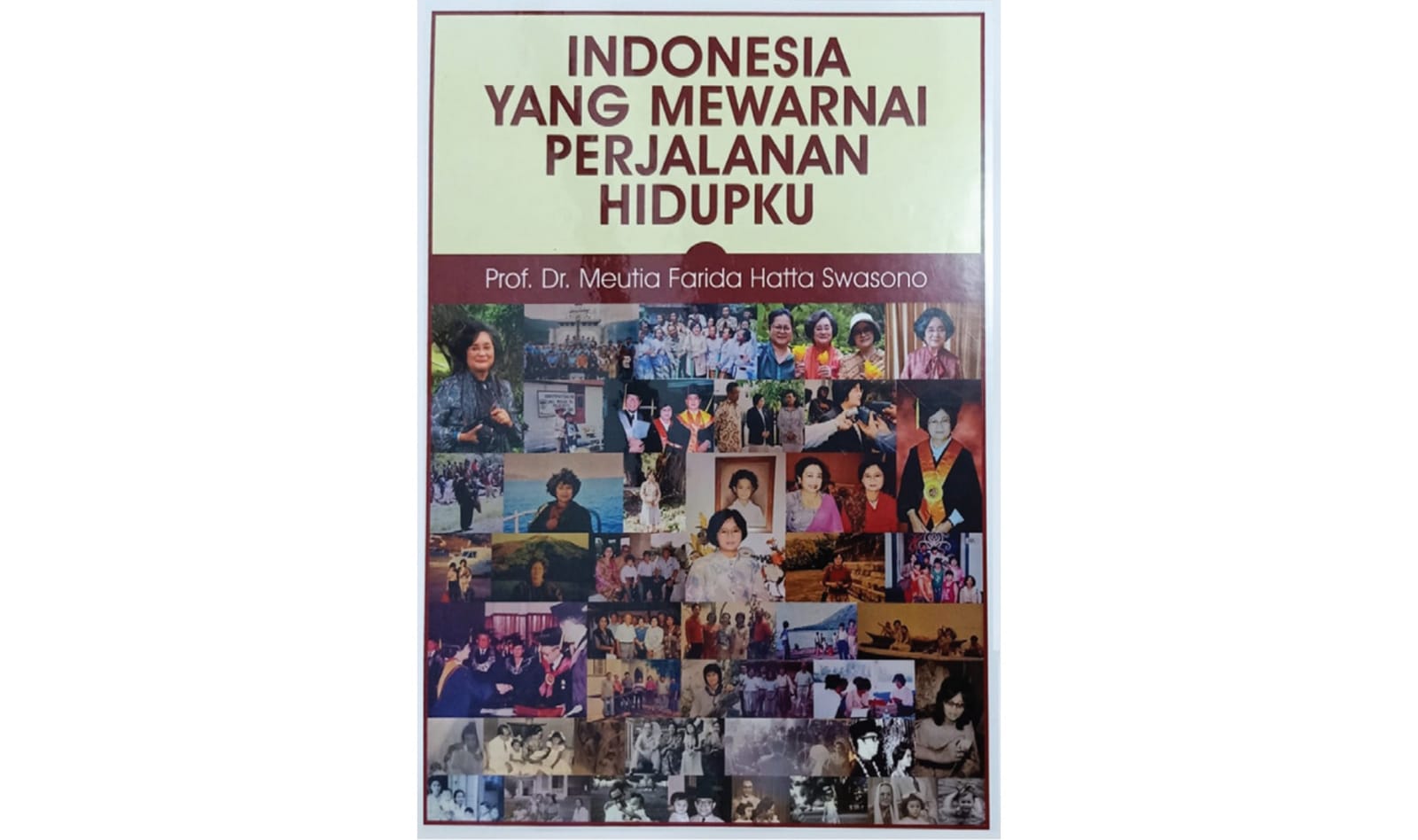 Cover buku Indonesia yang Mewarnai Perjalanan Hidupku.