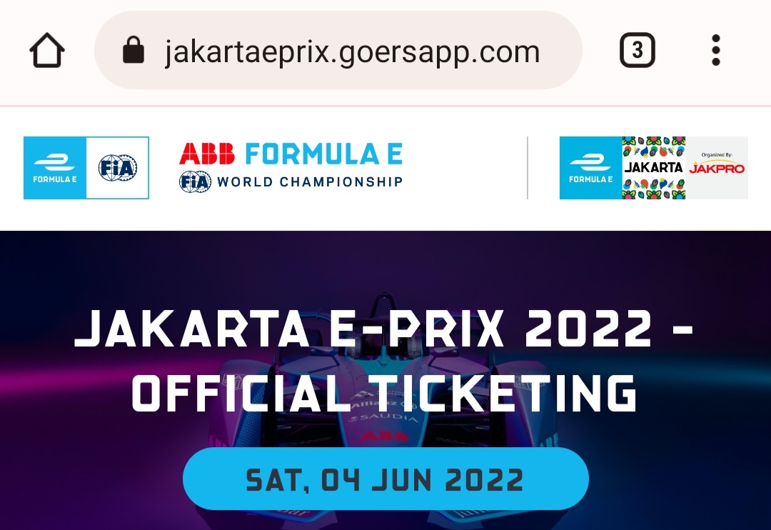 Simak, Ini Cara Memesan Tiket Formula E Jakarta