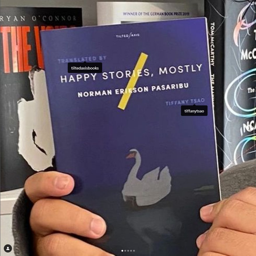 Buku Cerita-cerita Bahagia, Hampir Seluruhnya karya Norman Pasaribu Raih penghargaan Republic of Consciousness Prize 2022.