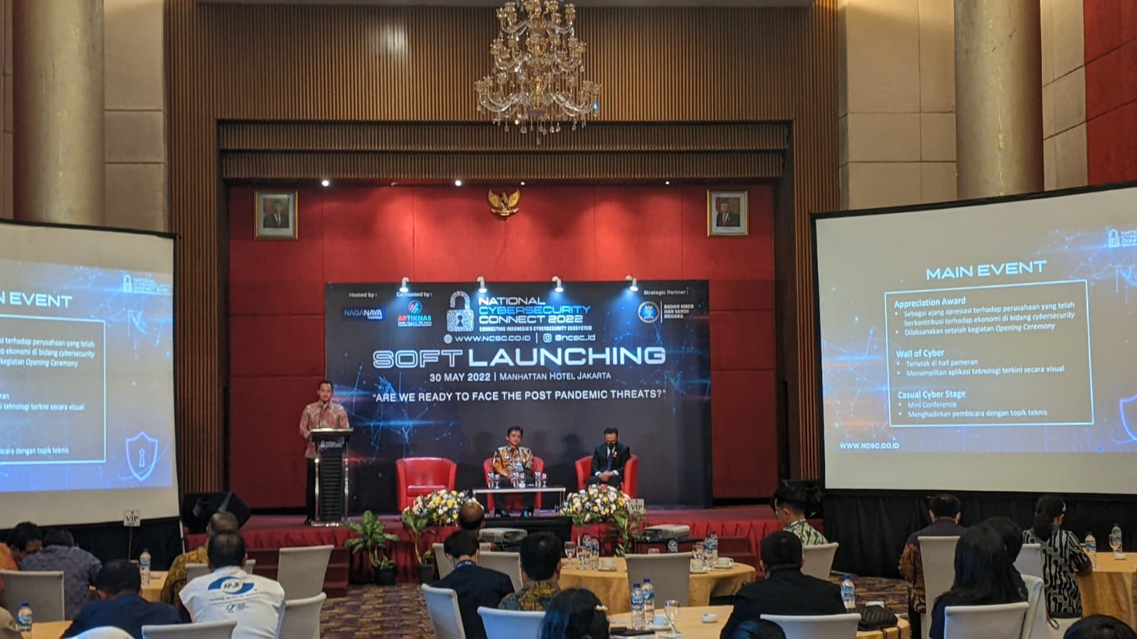 Soft Launching kegiatan National Cybersecurity Connect 2022.