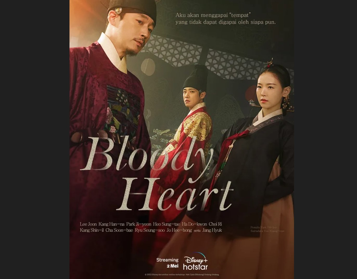 Poster serial drama Korea Bloody Heart