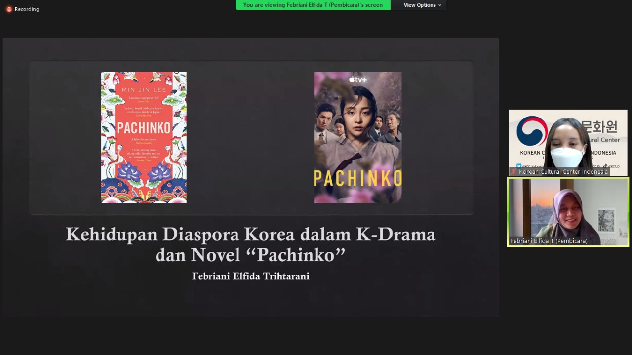 Kuliah Umum dari Novel Pachinko