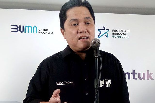 Menteri BUMN Erick Thohir
