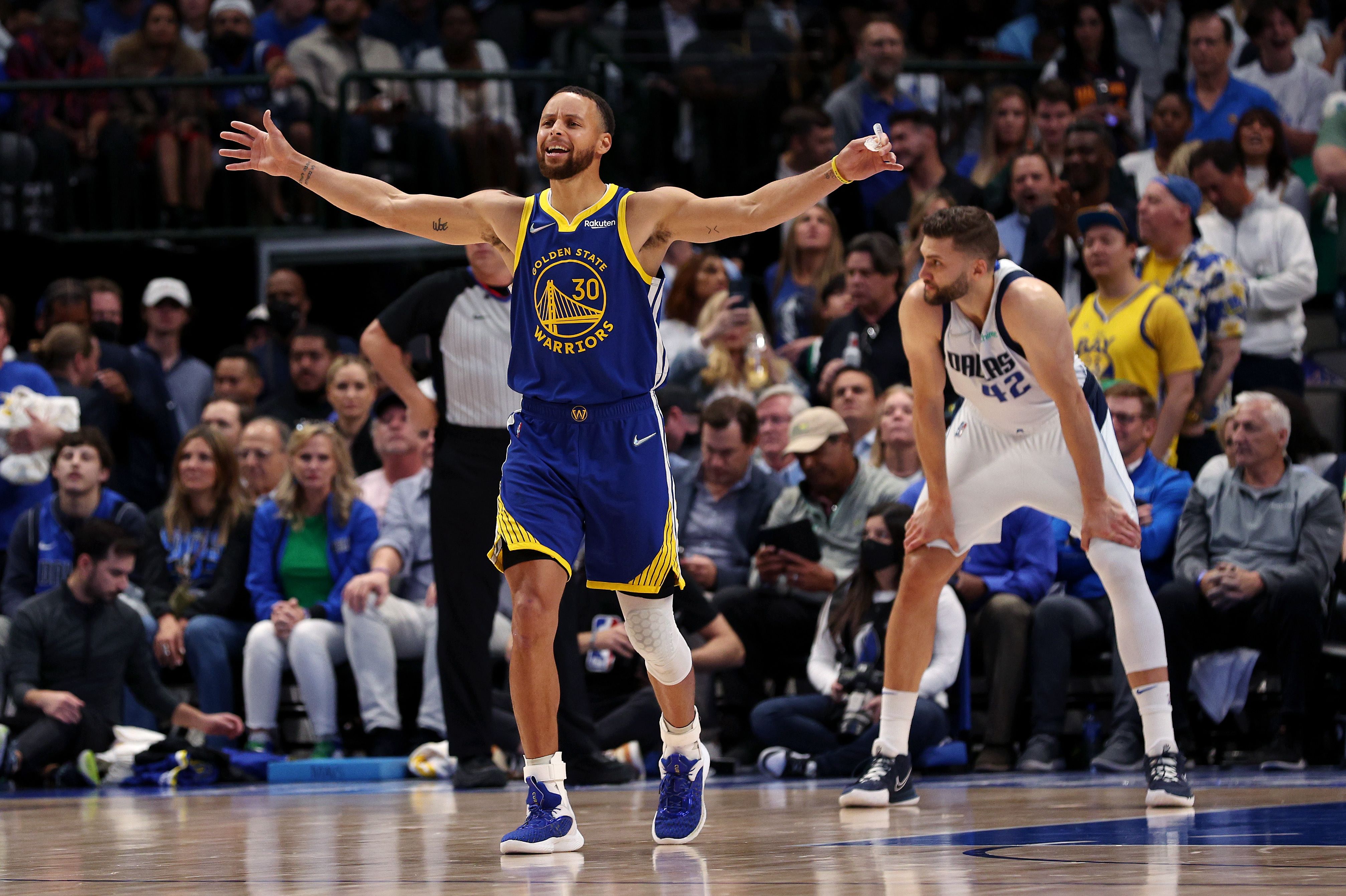 Pemain Golden State Warriors Stephen Curry