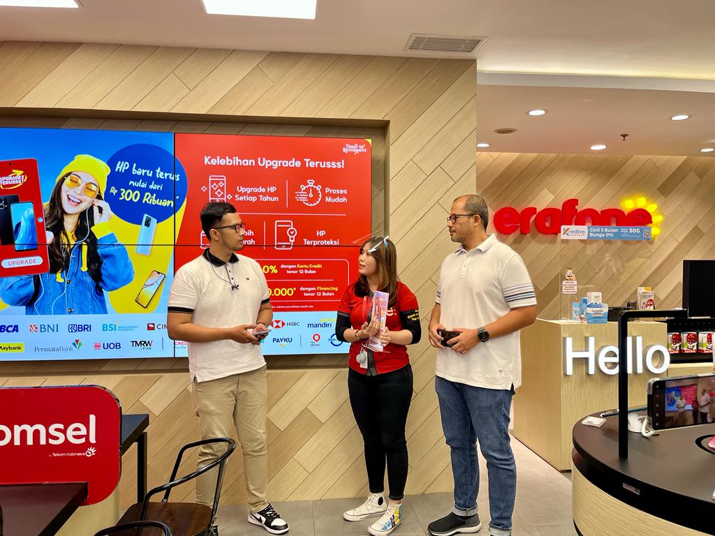 Program Upgrade Terusss Bidik Konsumen yang Ingin Ganti Smartphone