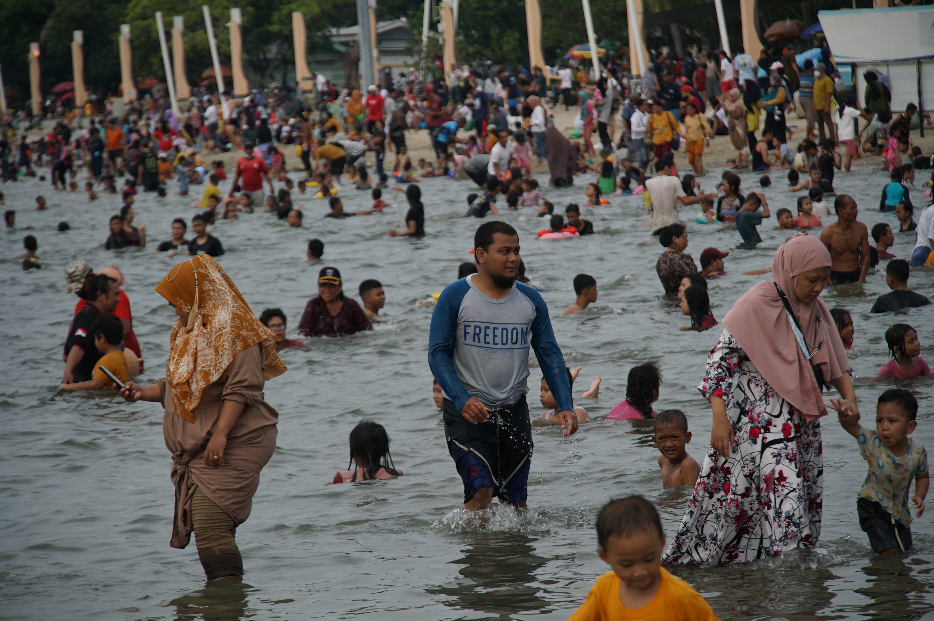 Pantai Ancol Masih Jadi Destinasi Favorit Masyarakat Berlibur Lebaran