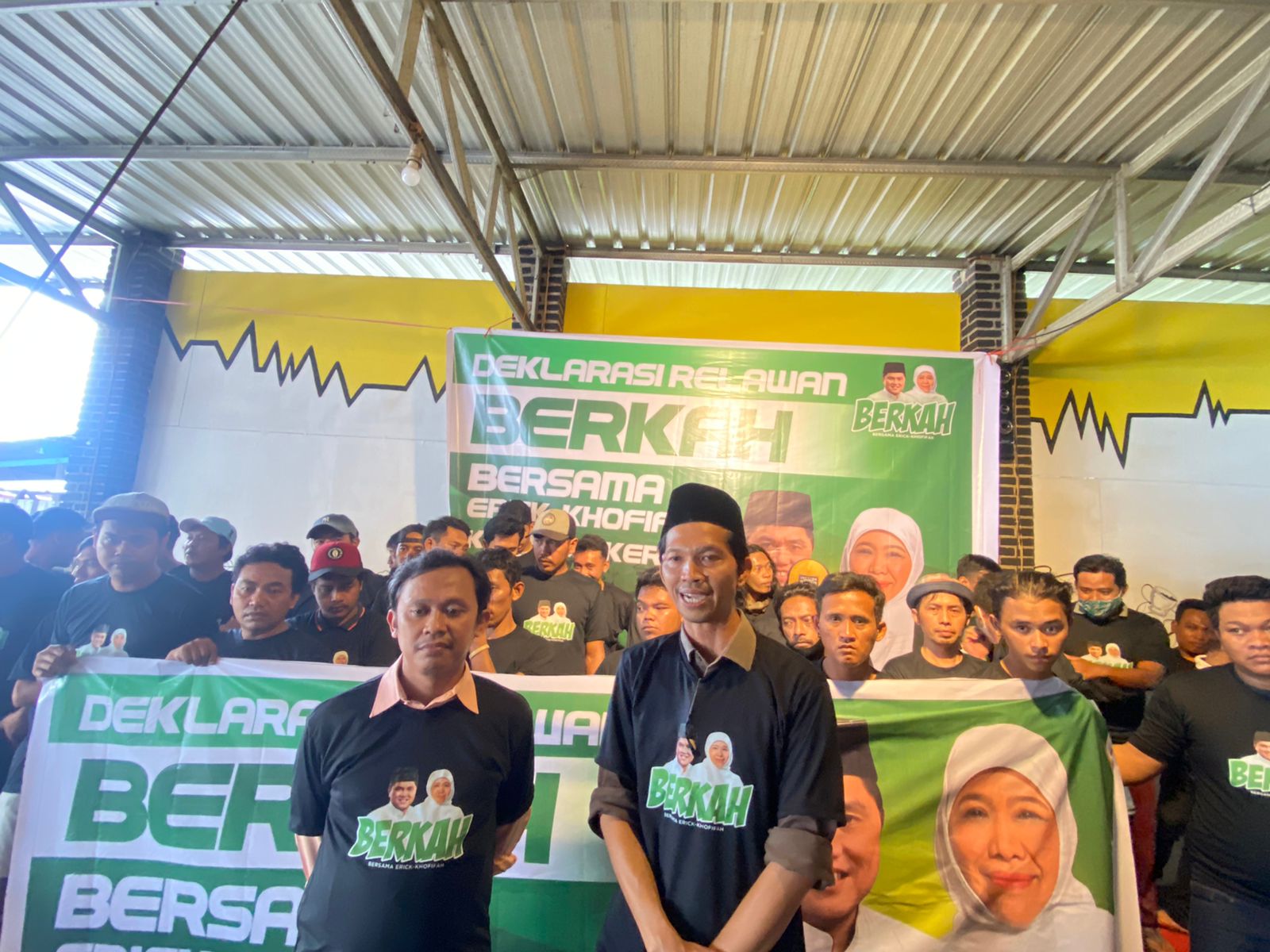 Masyarakat Mojokerto Deklarasi Dukung Erick-Khofifah Maju Pilpres 2024