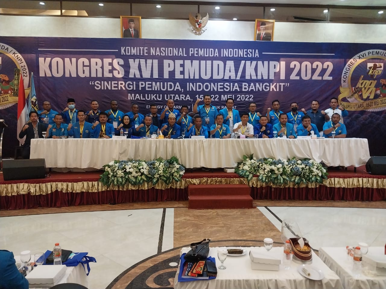 Konggres Komite Nasional Pemuda Indonesia (KNPI) ke XVI di Kota Ternate, Maluku Utara mulai 15 - 22 Mei 2022.