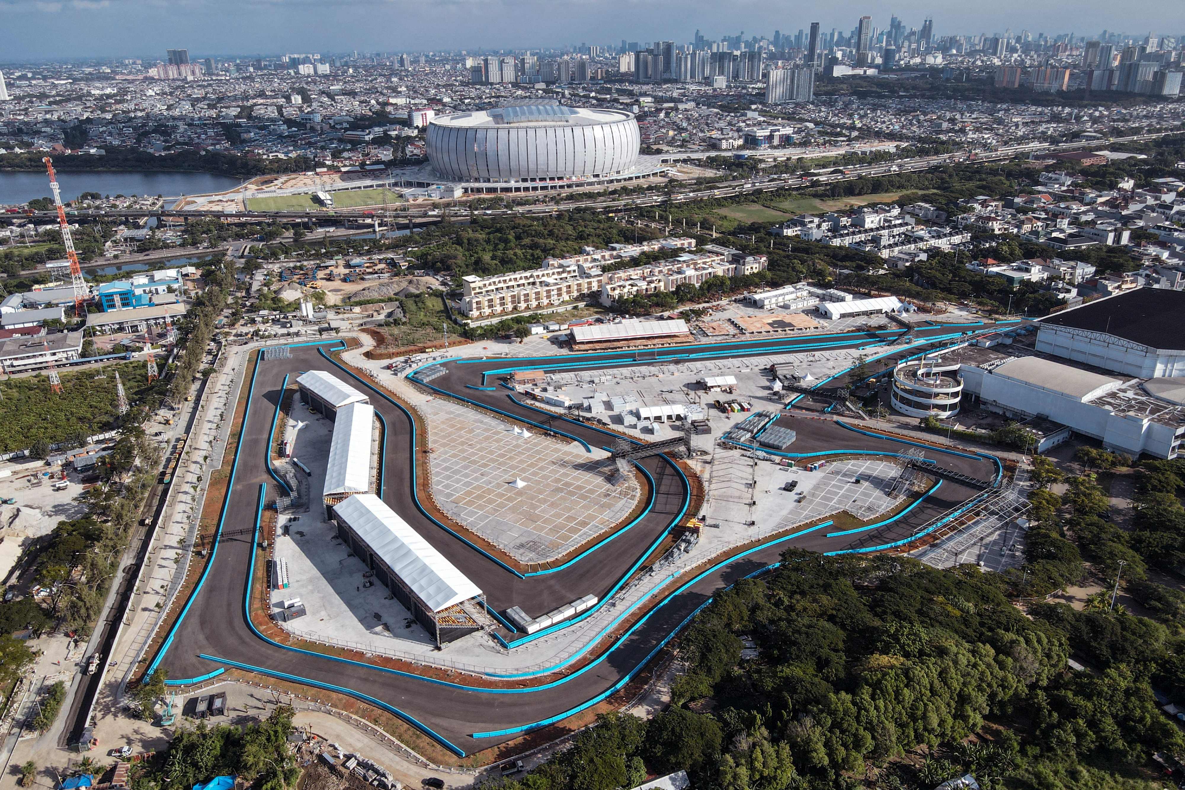 Pengerjaan Sarana dan Prasarana Formula E Dipastikan Sesuai Jadwal