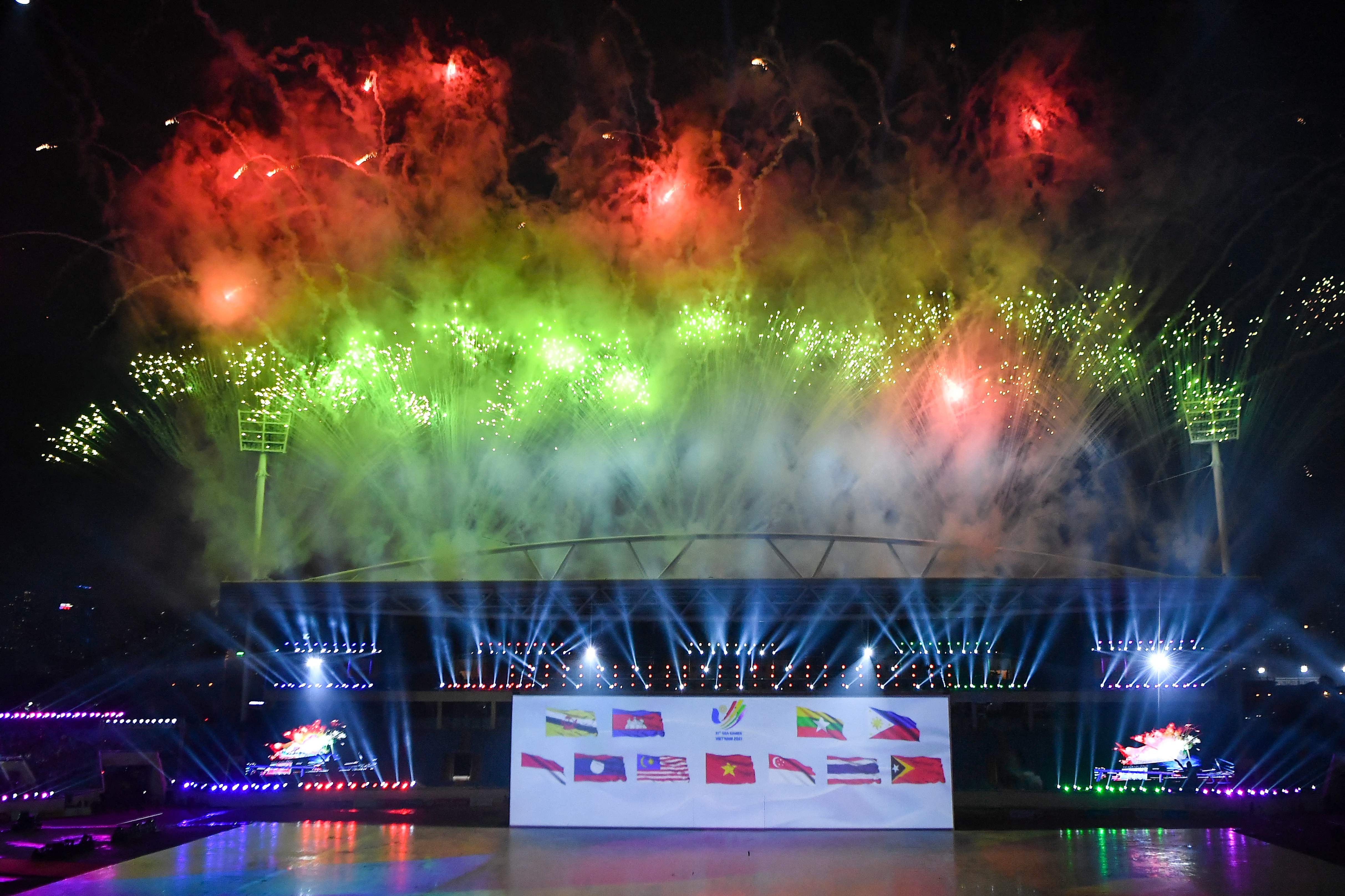 Pembukaan SEA Games 2021 Vietnam di My Dinh National Stadium