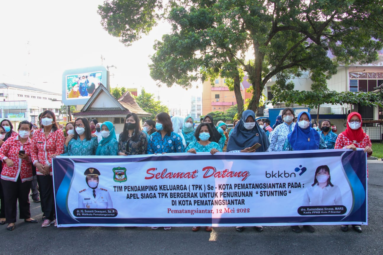 Tim Pendamping Keluarga di Pematangsiantar, Sumatra Utara untuk menurunkan stunting