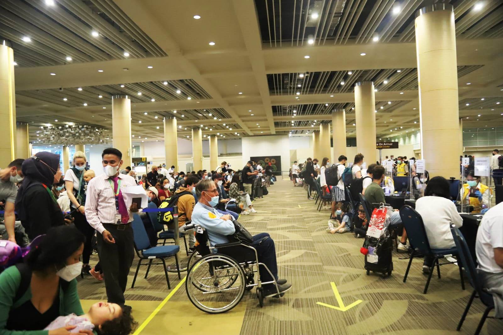 Terminal Keberangkata Bandara Ngurai Rai, Denpasar.