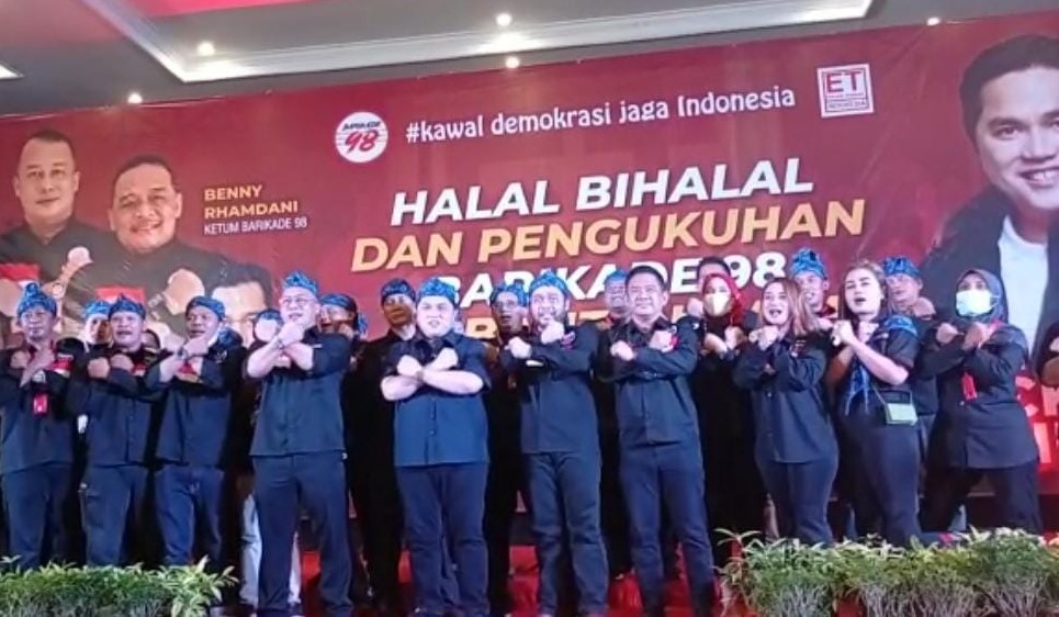 Erick Apresiasi Kerja Keras Barikade 98 Kawal Demokrasi Indonesia