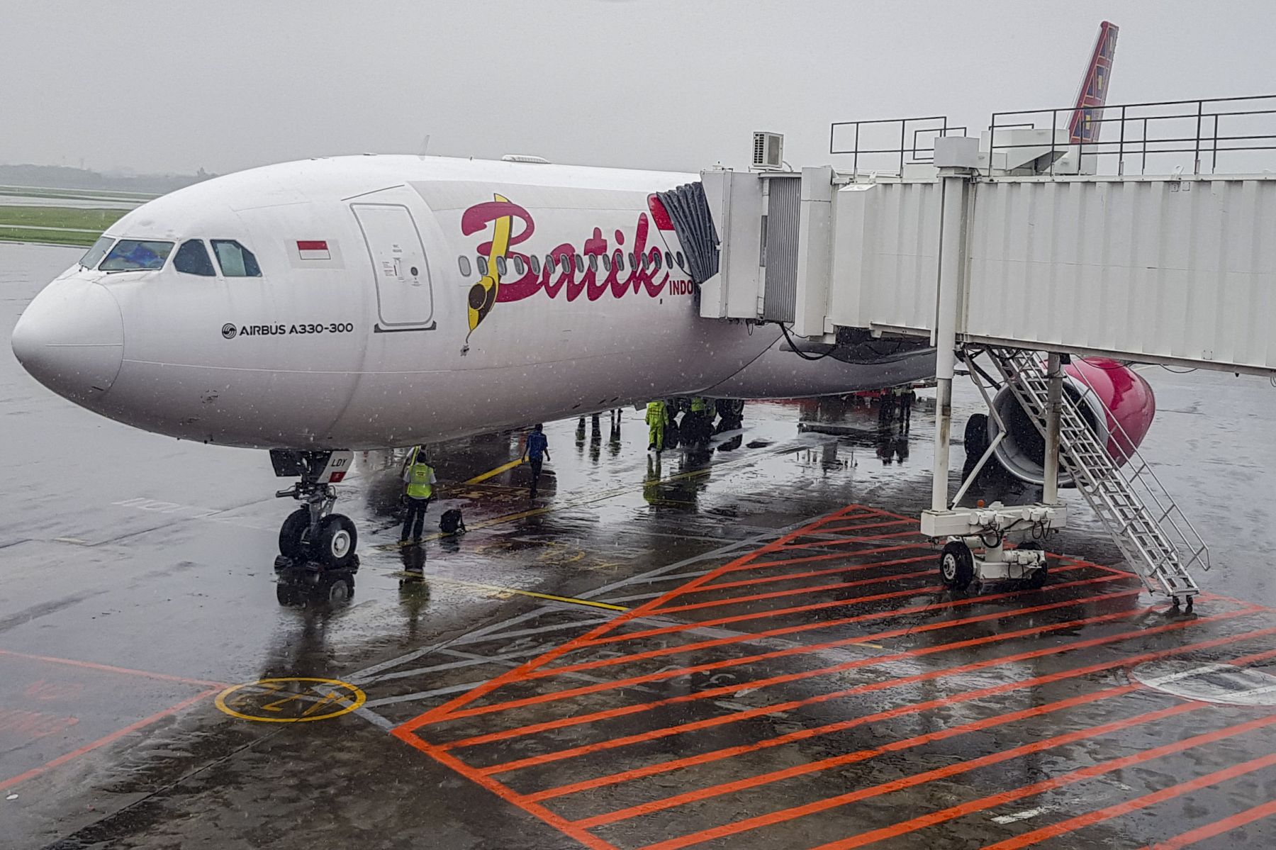 Pesawat milik maskapai Batik Air