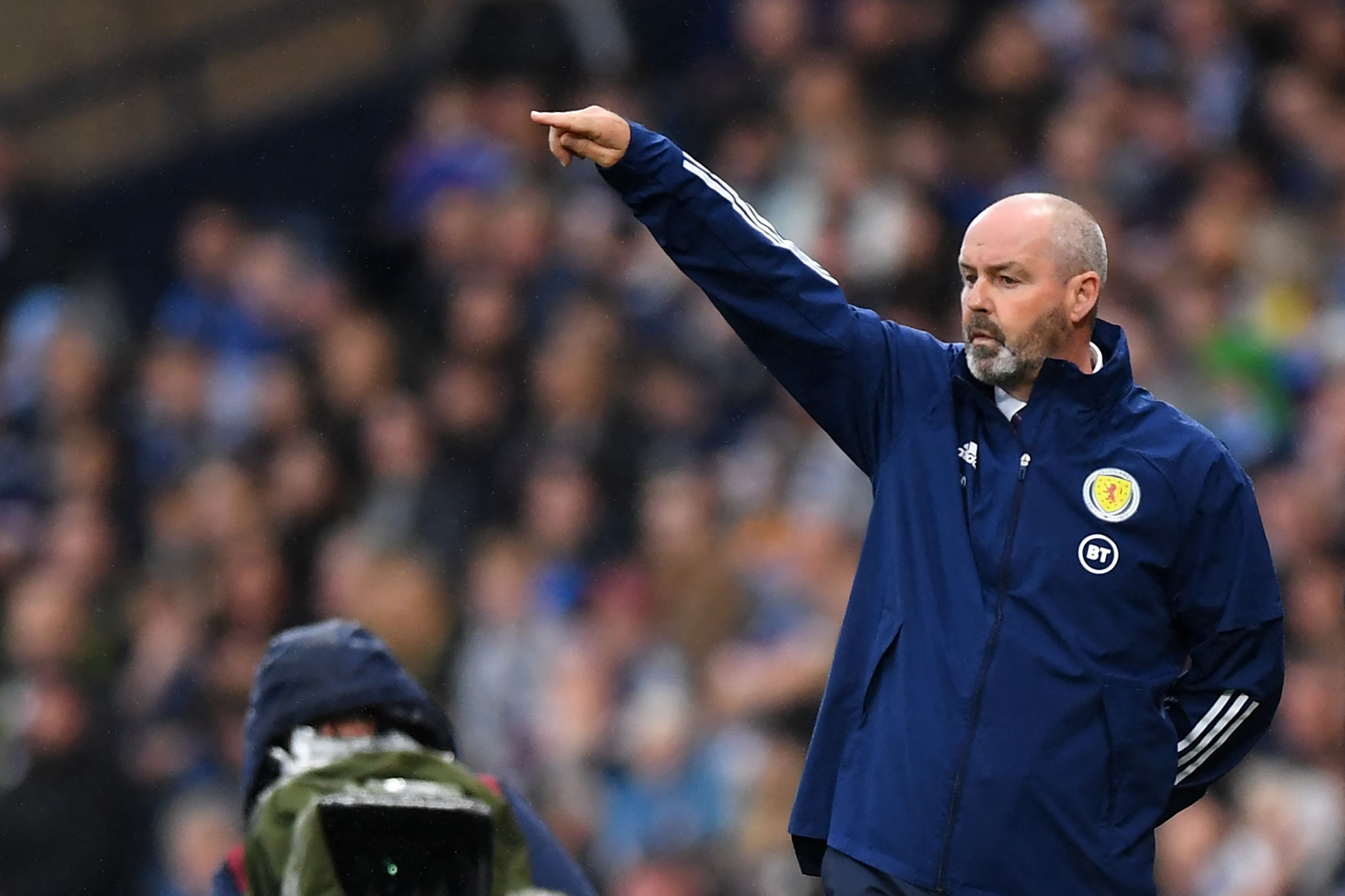 Pelatih timnas Skotlandia Steve Clarke