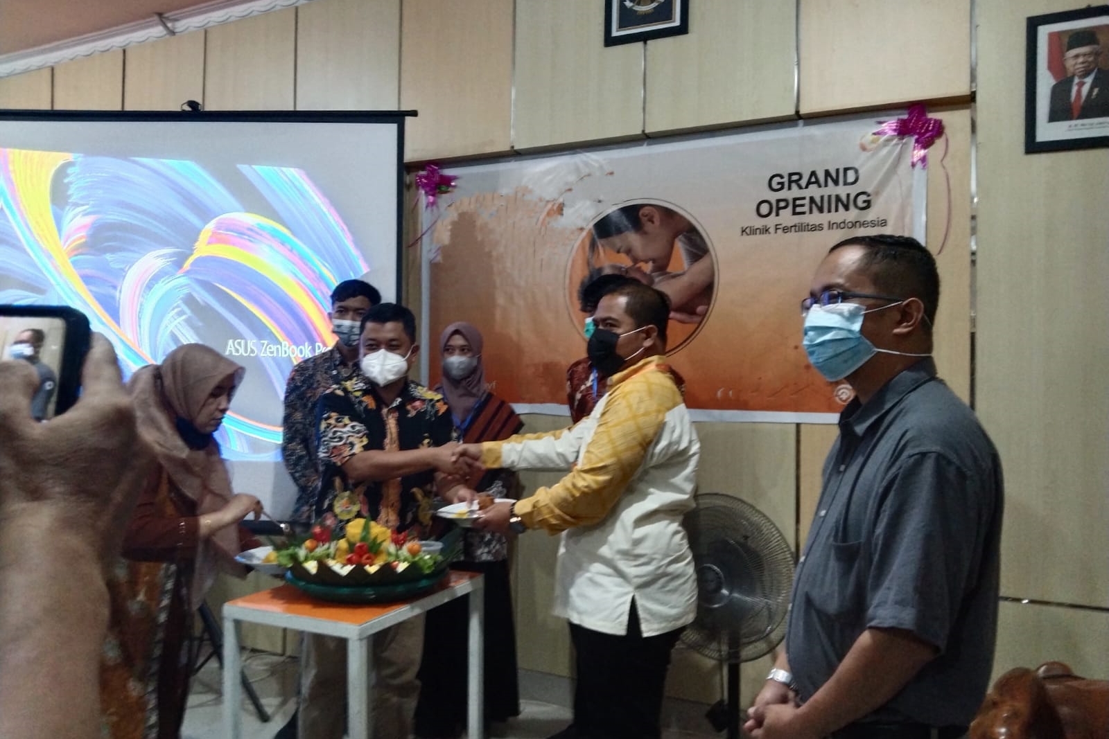 Peresmian Klinik Fertilitas Indonesia di RSU Setia Bunda Konawe, Sulawesi Tenggara, awal Mei.