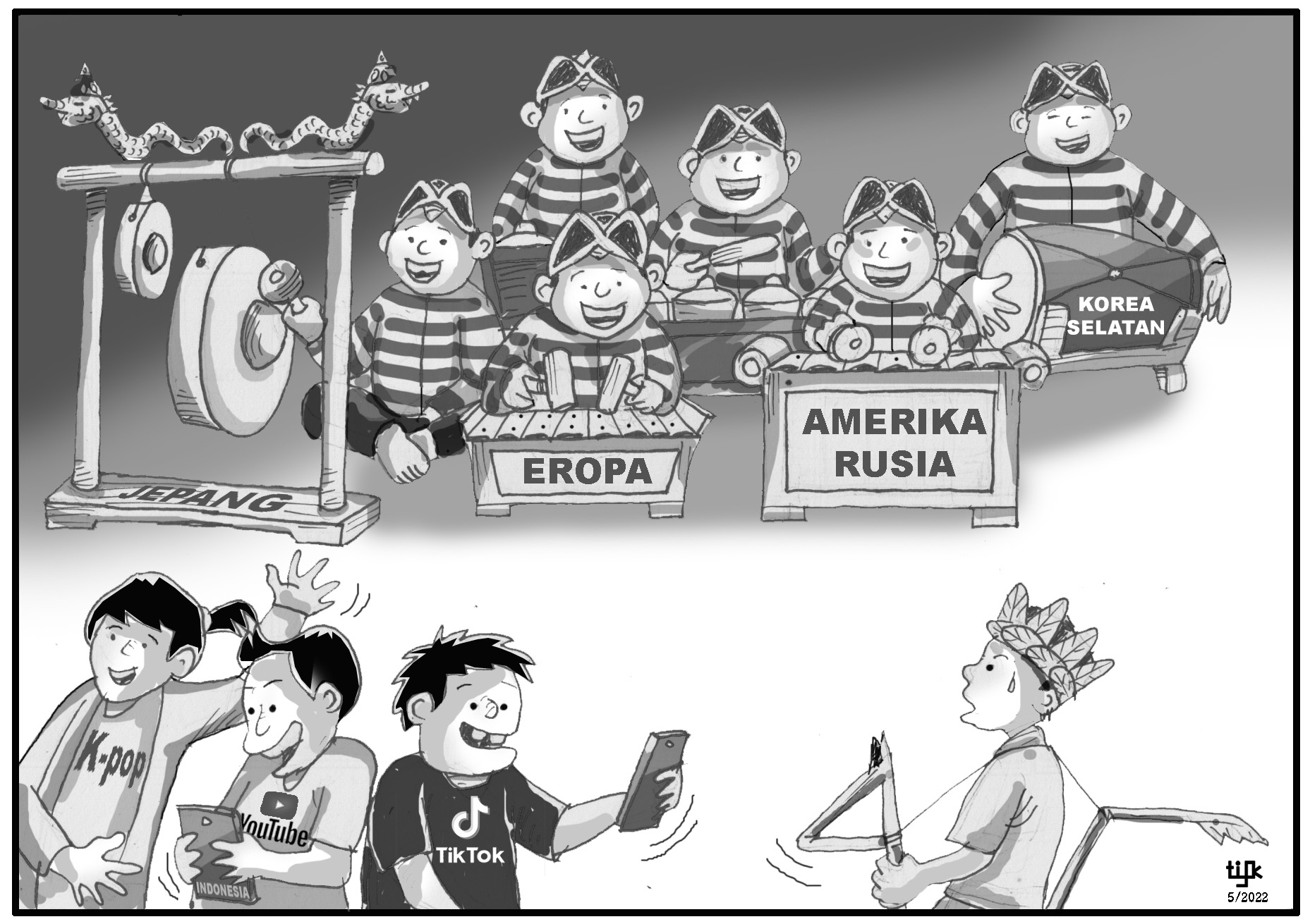 Karikatur Krisis Budaya