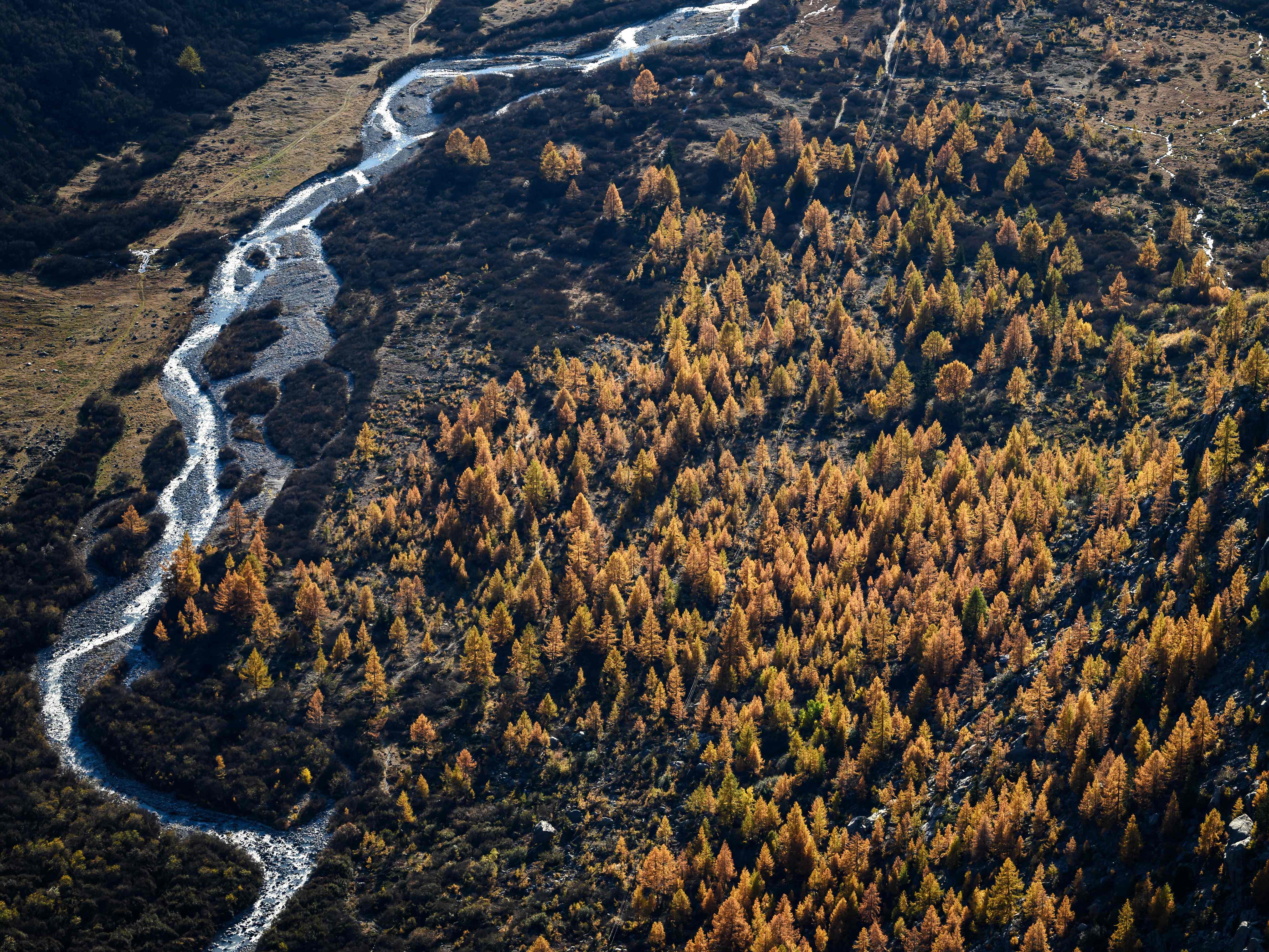 Sungai Rhone di Swiss.