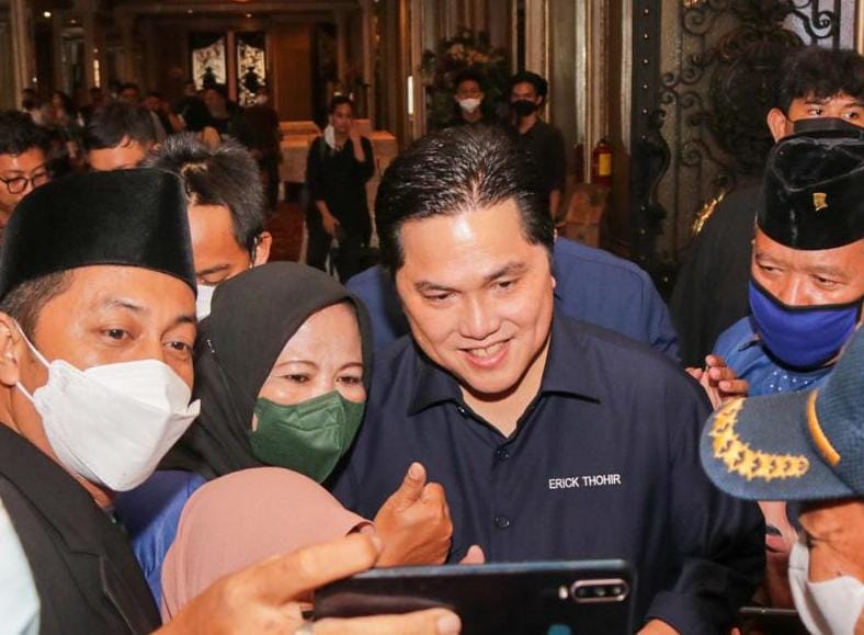 Dukungan Relawan Jokowi Membuat Erick Thohir Punya Amunisi Kuat di 2024