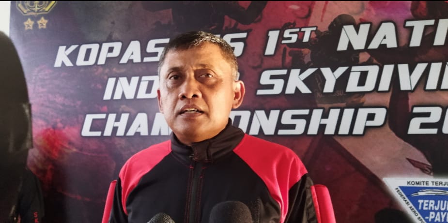 Komandan Pusdiklatpassus Kopassus Brigadir Jenderal Agus Sasmita