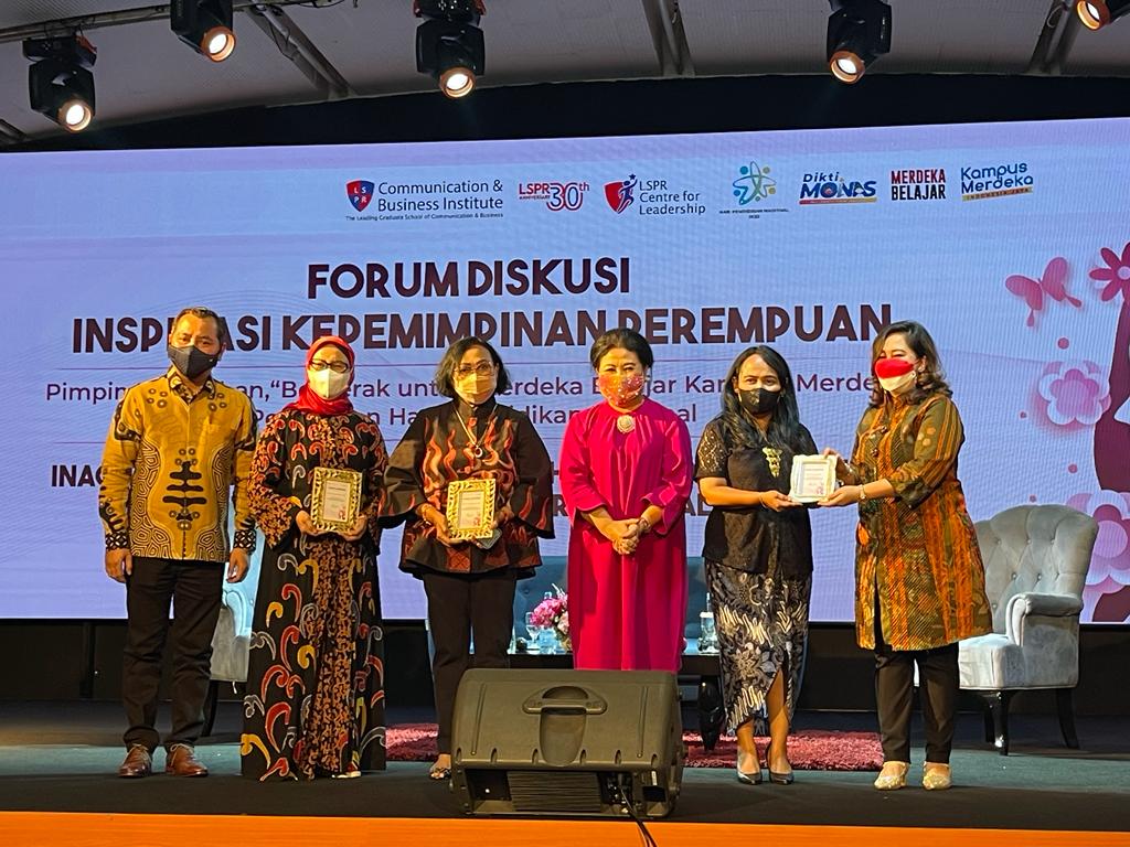 Forum diskusi 'Inspirasi Kepemimpinan Perempuan'.