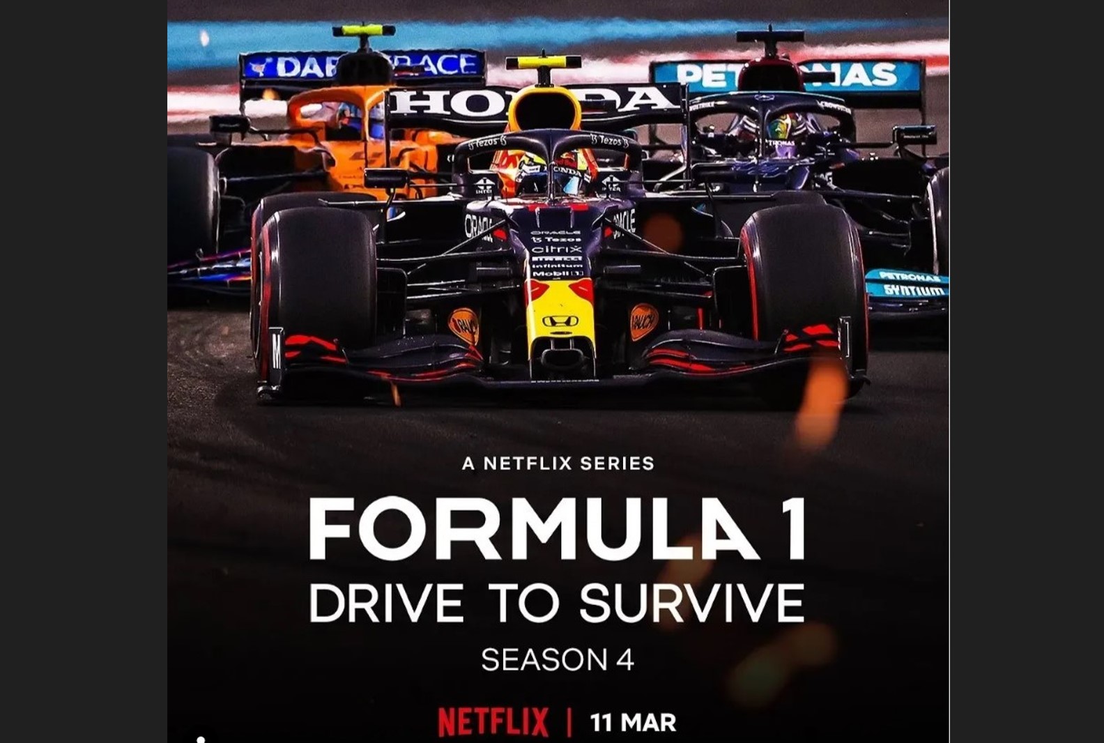 Poster serial dokumenter Drive to Survive