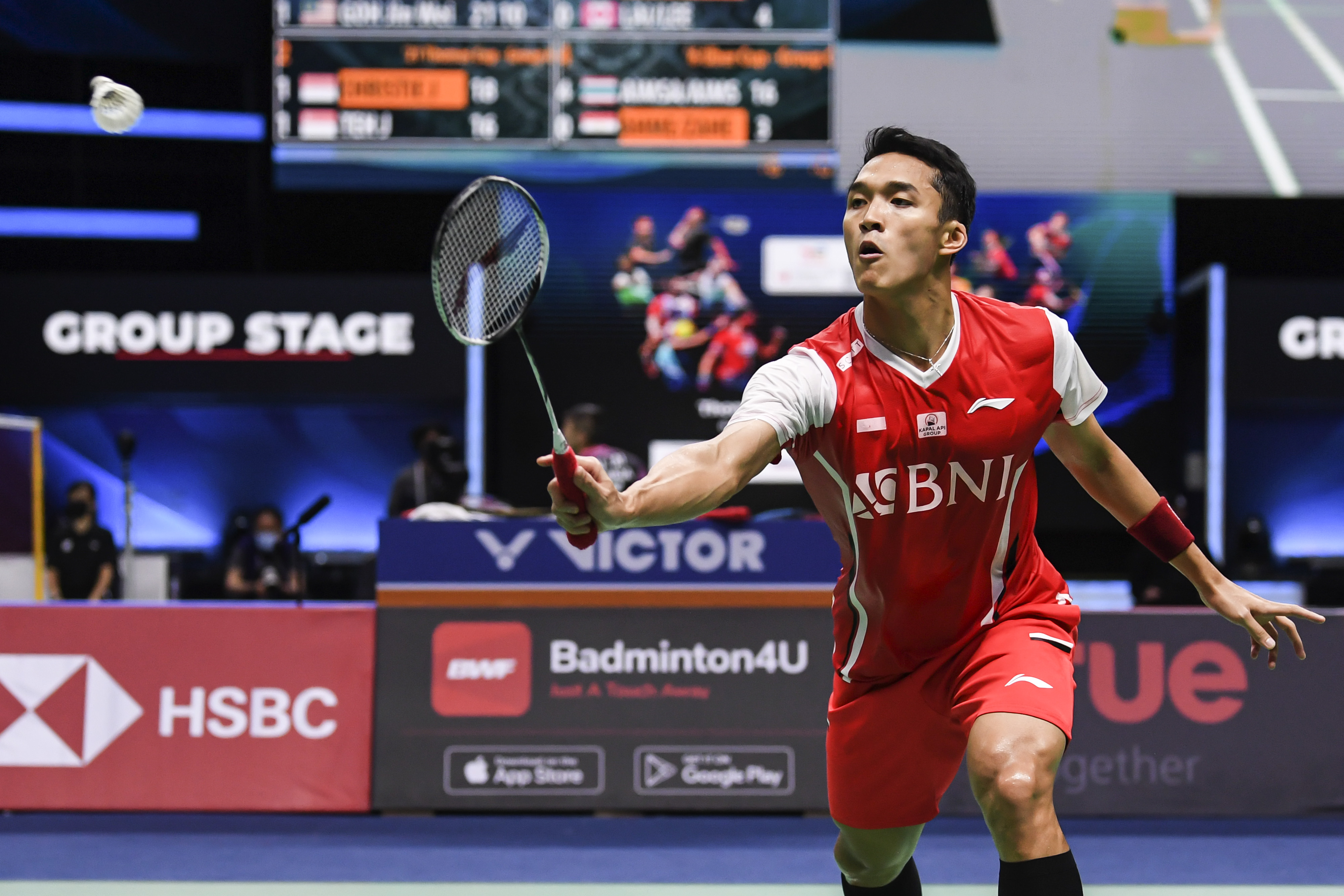 Tunggal putra Indonesia, Jonatan Christie.