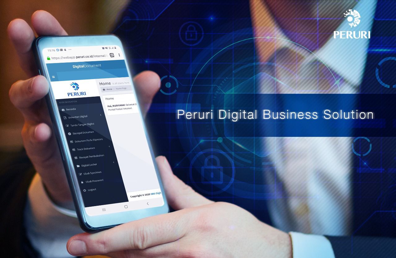 Ilustrasi.  Layanan digital untuk memudahkan masyarakat.