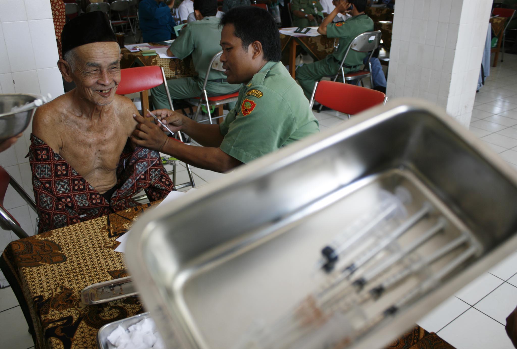 Ilustrasi tes kesehatan jemaah calon haji