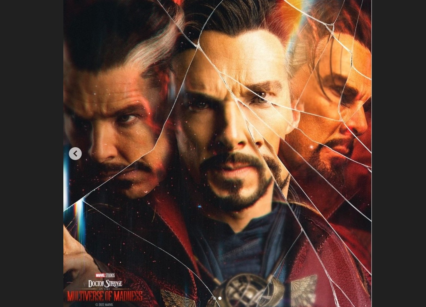 Poster film Doctor Strange in the Multiverse of Madness
