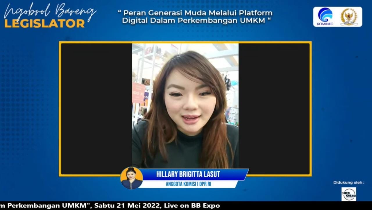 Hillary Brigitta Lasut, SH., LL.M, Anggota Komisi I DPR RI Fraksi NasDem