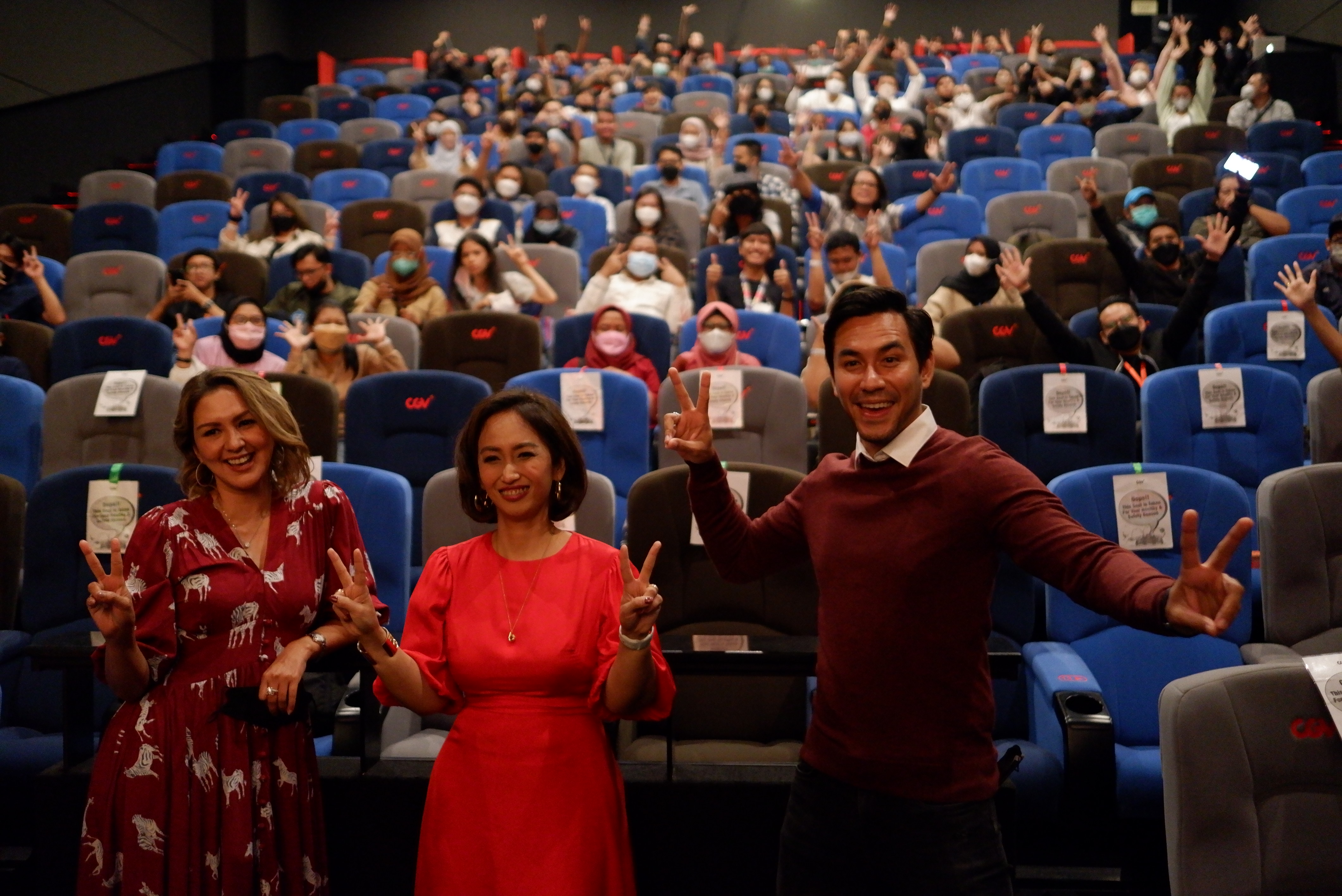 Pemutaran perdana film Marvel Studios’ “Doctor Strange in The Multiverse of Madness” di CGV Pacific Place, Kamis (5/5).