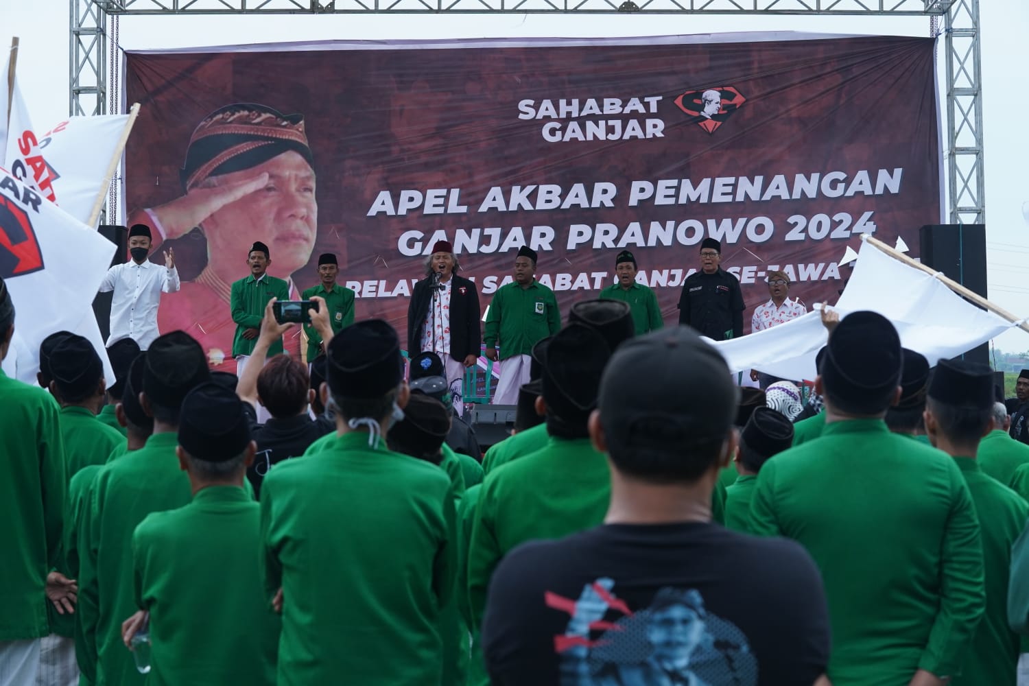 Sahabat Ganjar Gelar Apel Akbar di Jawa Timur 