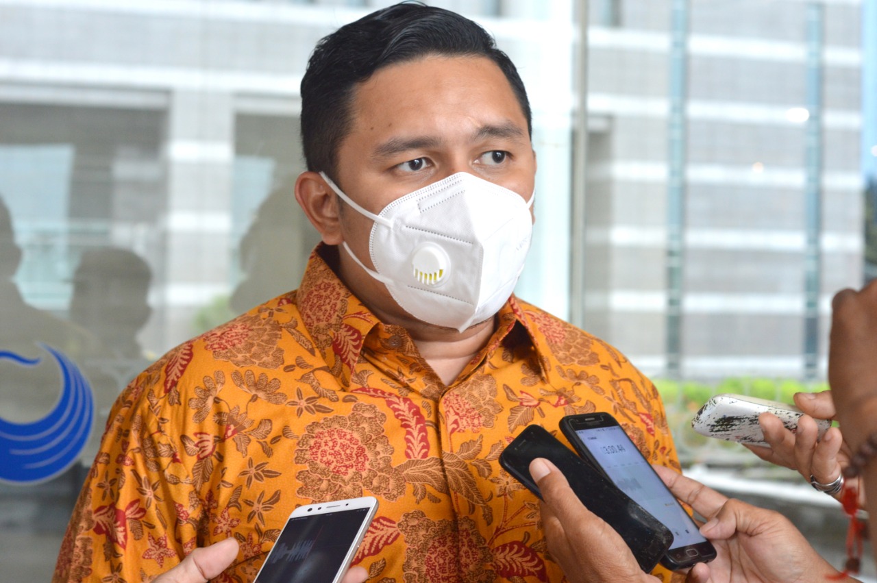 Ketua Hubungan Antar Lembaga Induk Koperasi Pedagang Pasar (Inkoppas) Andrian Lame Muhar