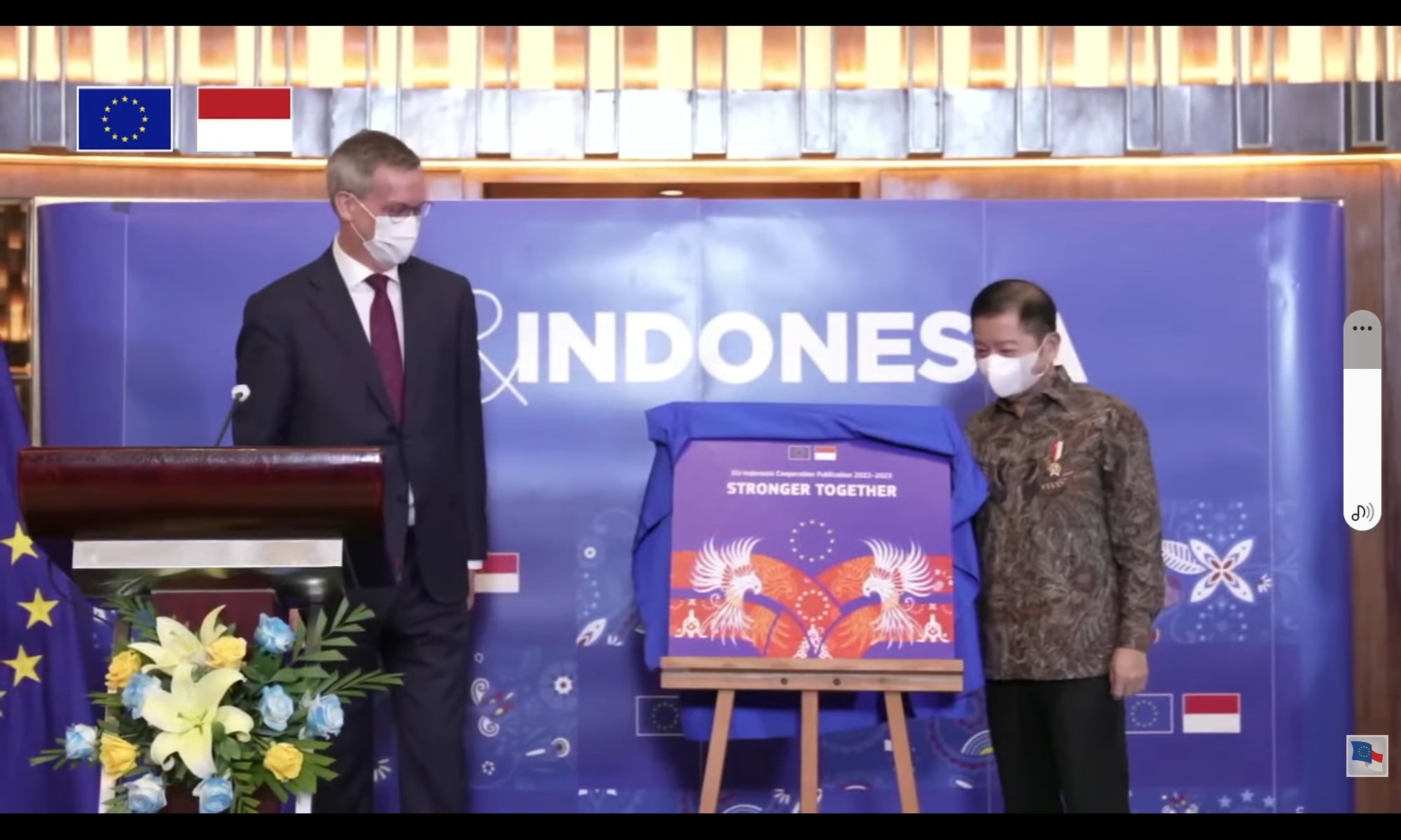 Peluncuran publikasi kerja sama Uni Eropa-Indonesia