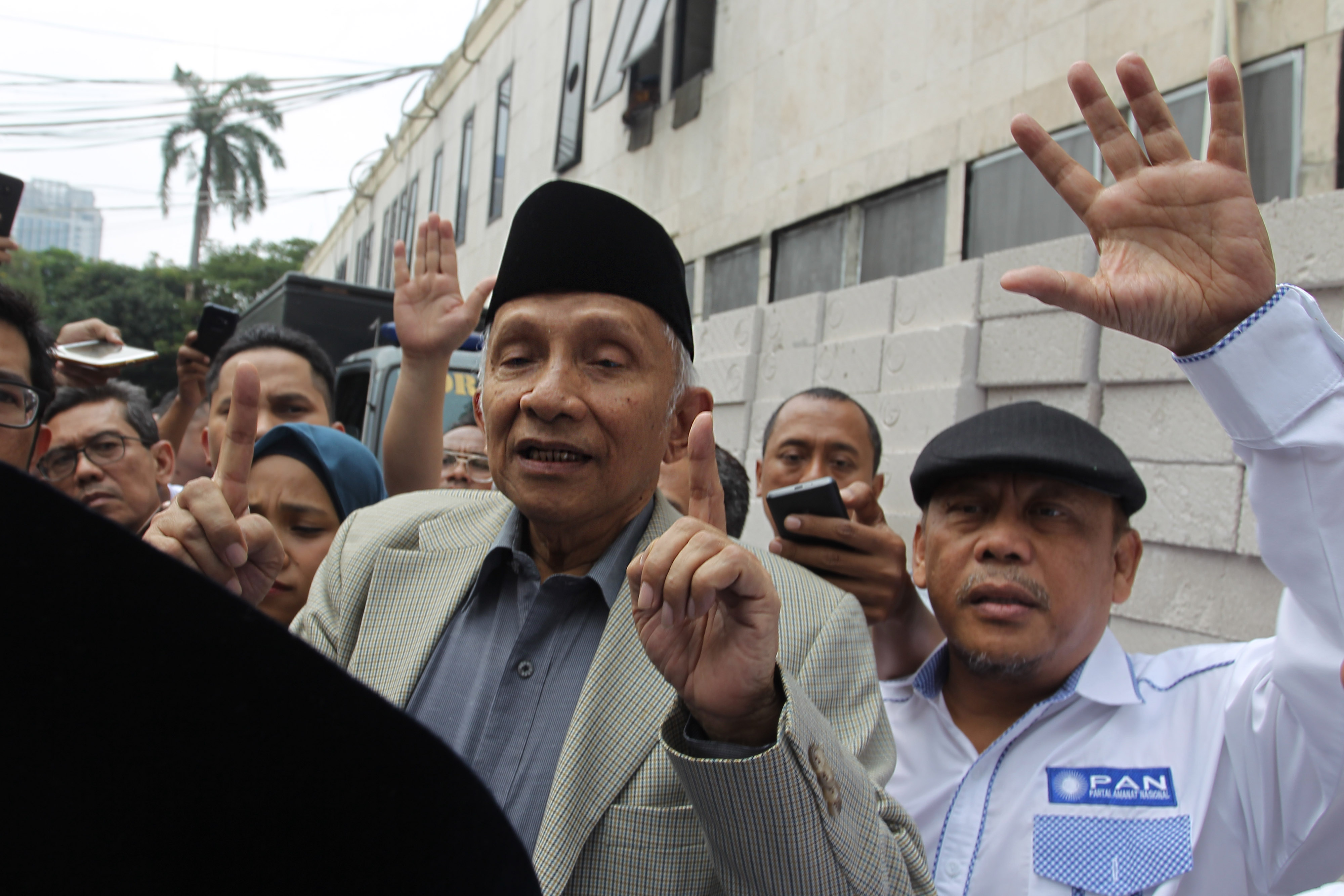 Mantan Ketua MPR Amien Rais