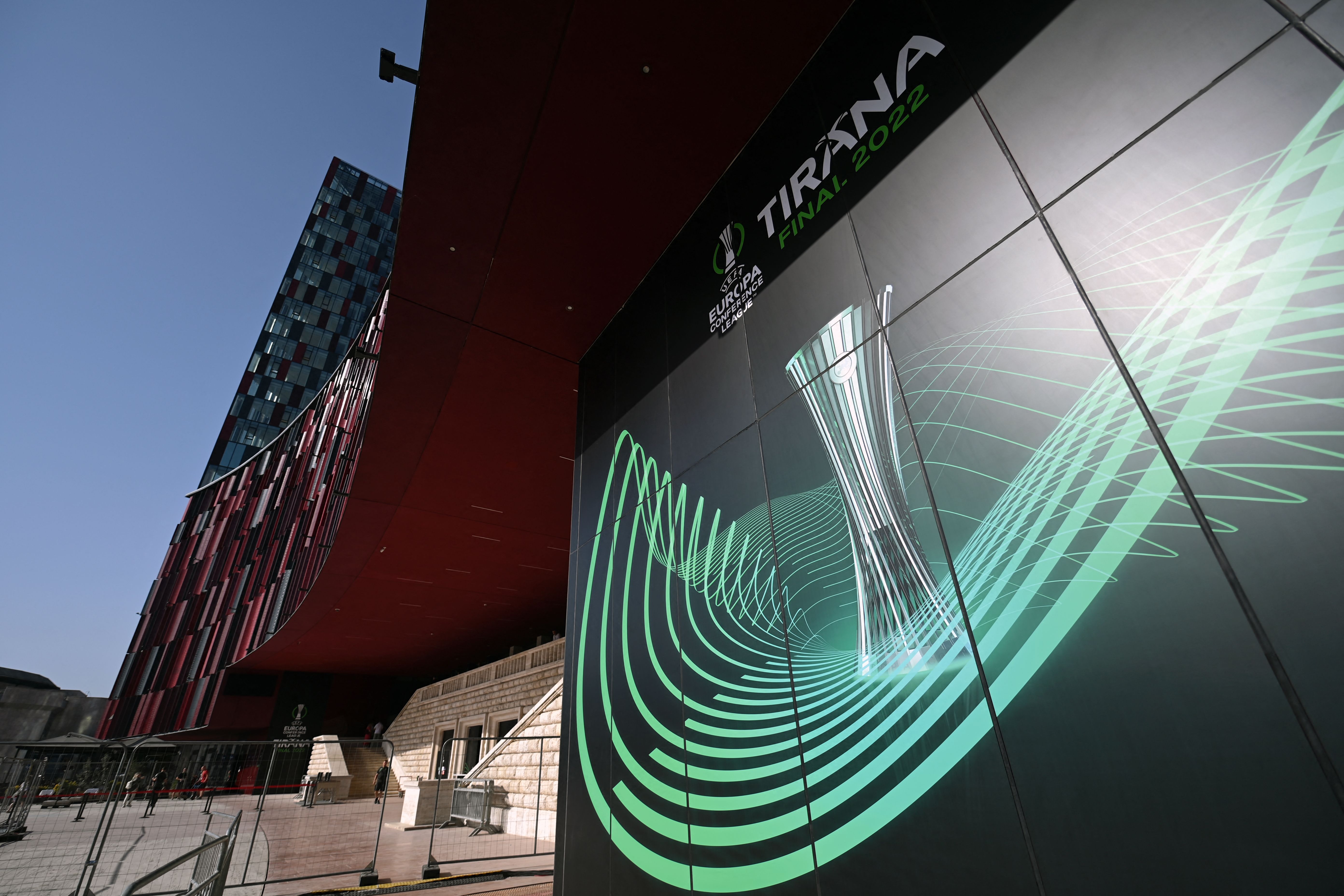 National Arena, stadion yang akan menggelar laga final Liga Konferensi UEFA antara AS Roma dan Feyenoord.