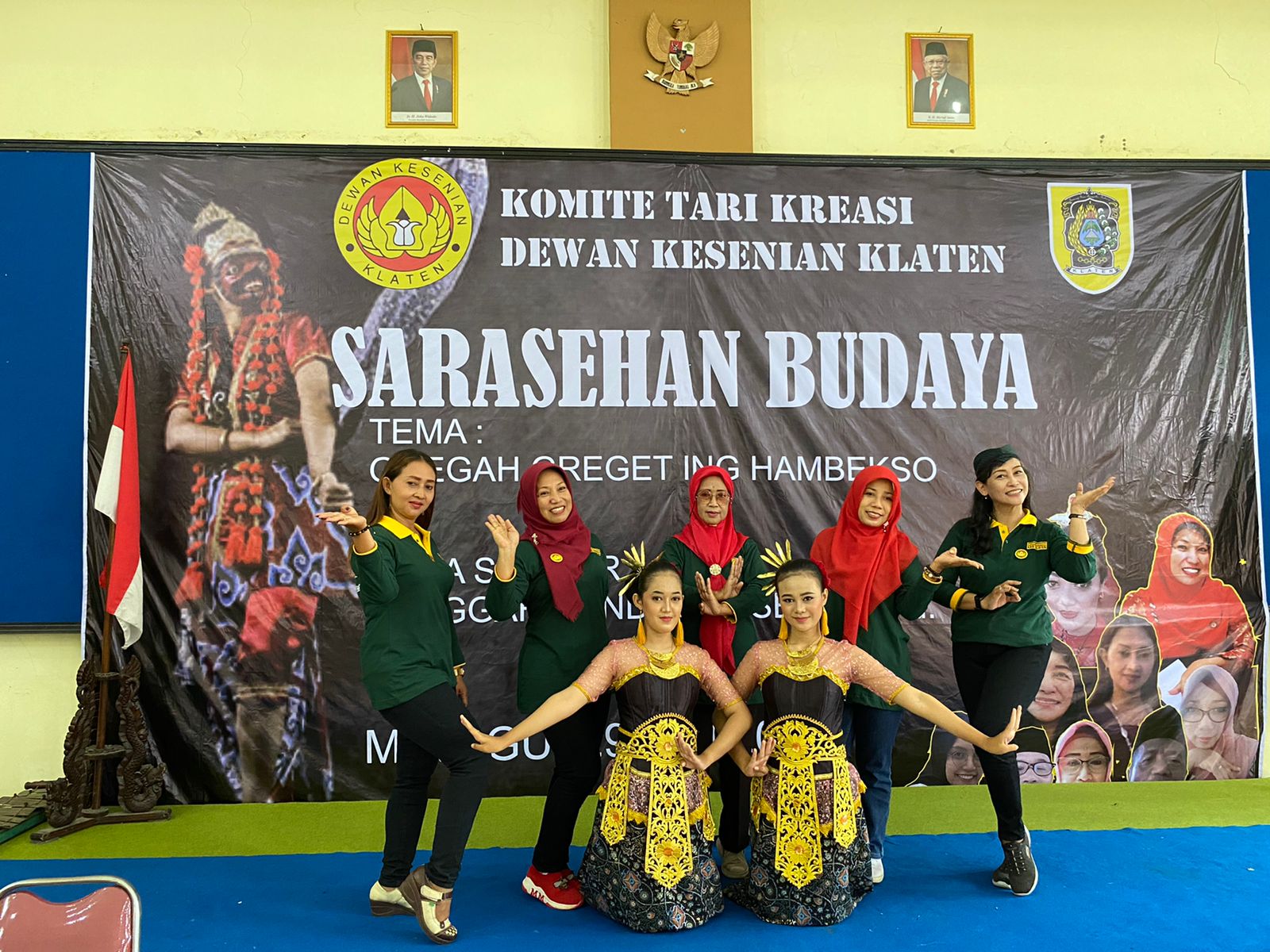 Komite Srandul dan Tari Kreasi Dewan Kesenian Klaten Gelar Sarasehan  Budaya