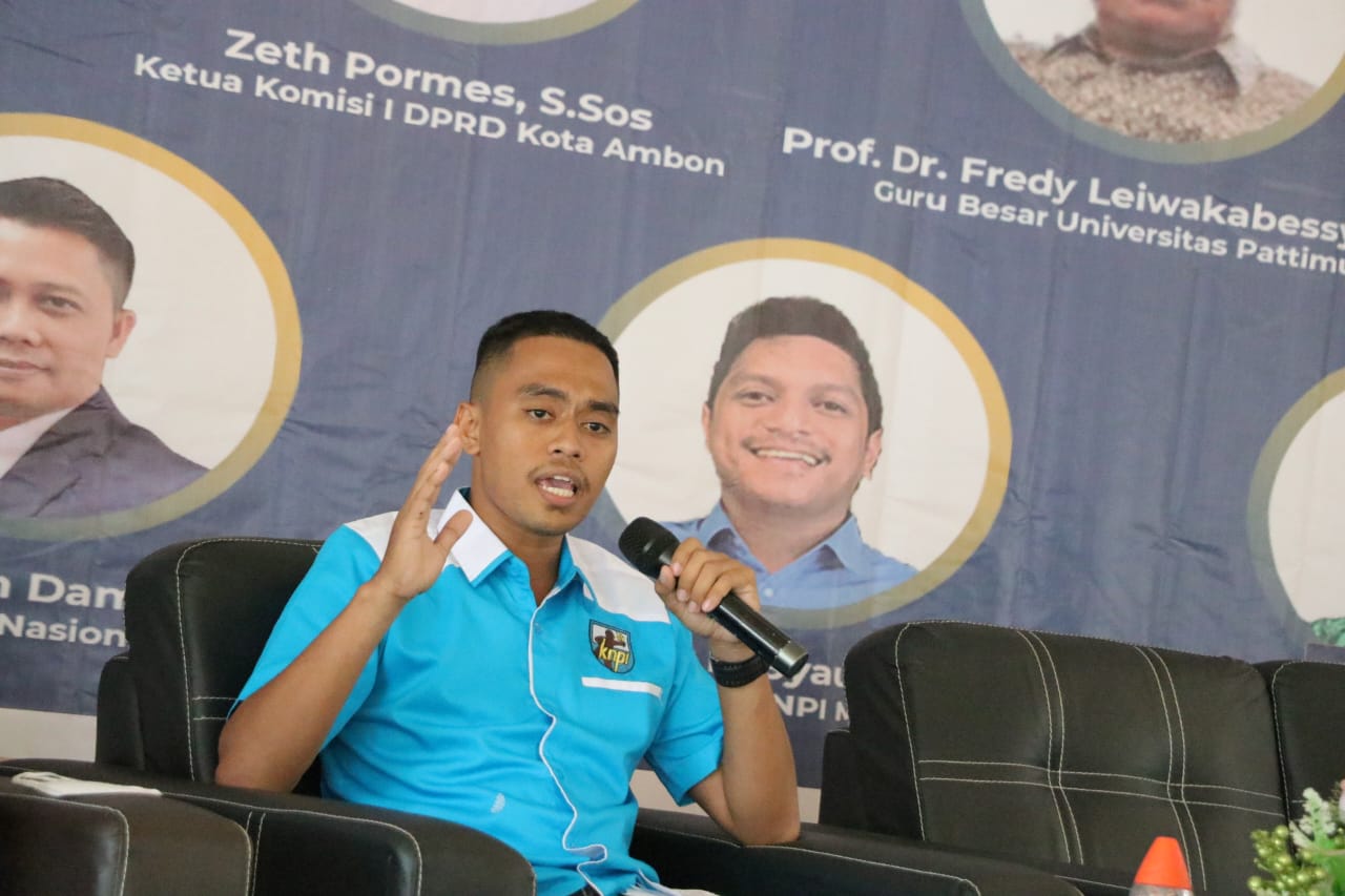 Pengurus DPD KNPI Provinsi Maluku, Veral Hendrisco Pattipeilohy