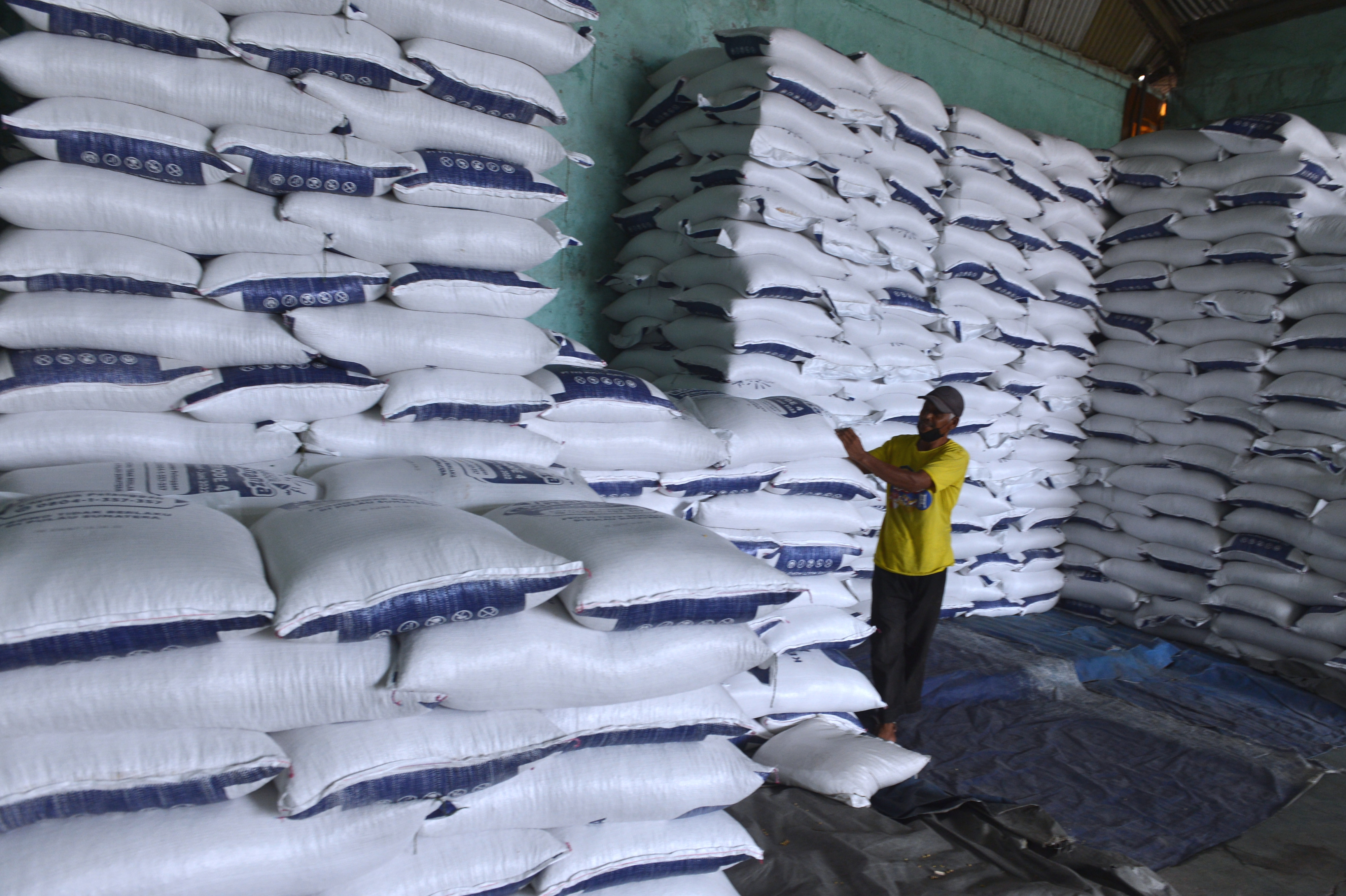 ilustrasi cadangan beras