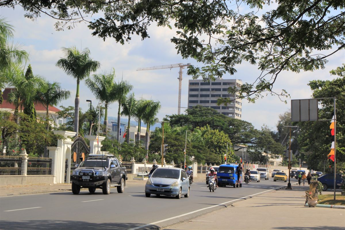 Suasan Kota Dili, Timor Leste seusai pelantikan Presiden Ramor Harto menjadi presiden Timor Leste yang kelima, Sabtu (21/5/2022)