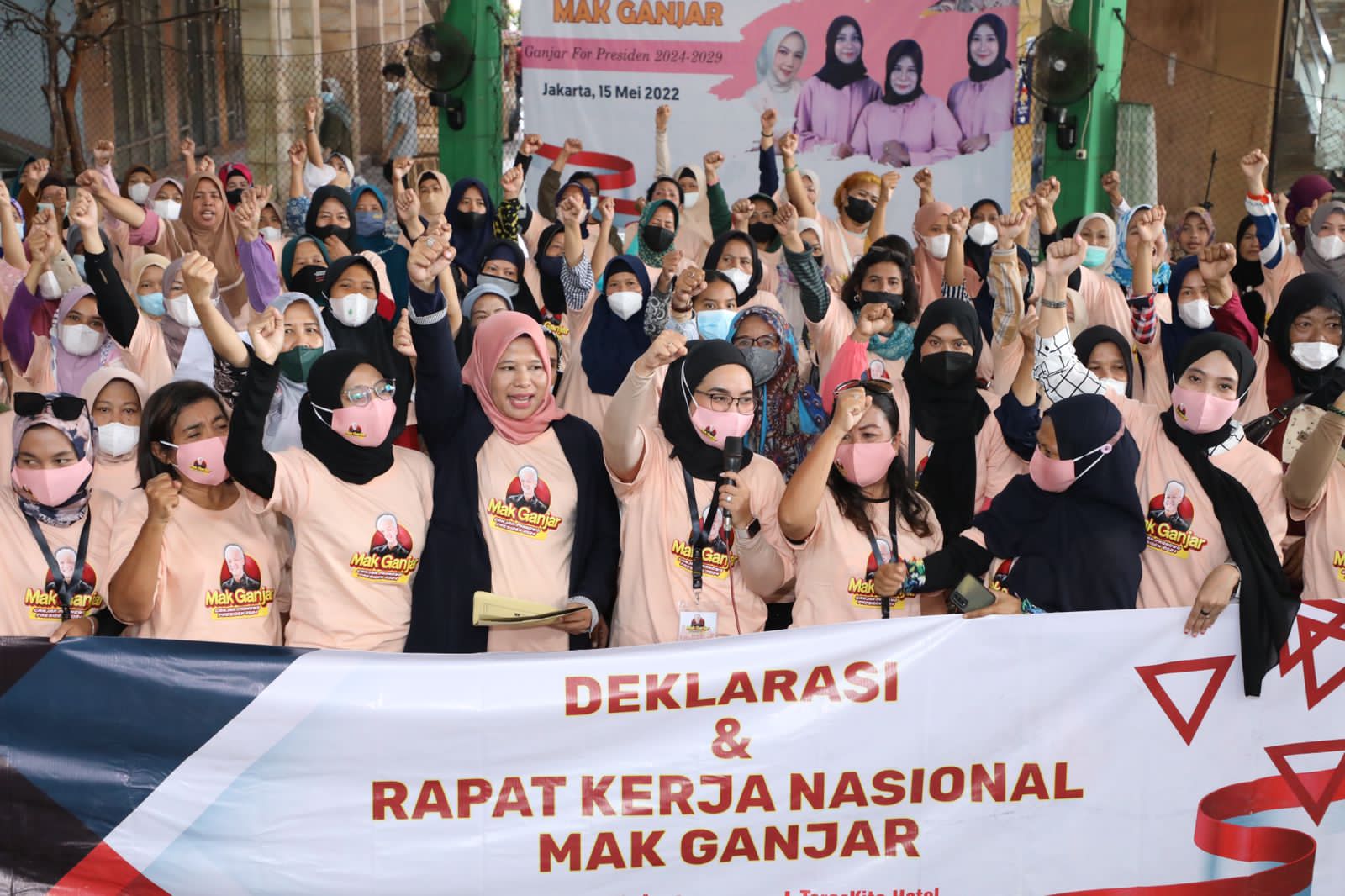 Dkelarasi Relawan Mak Ganjar