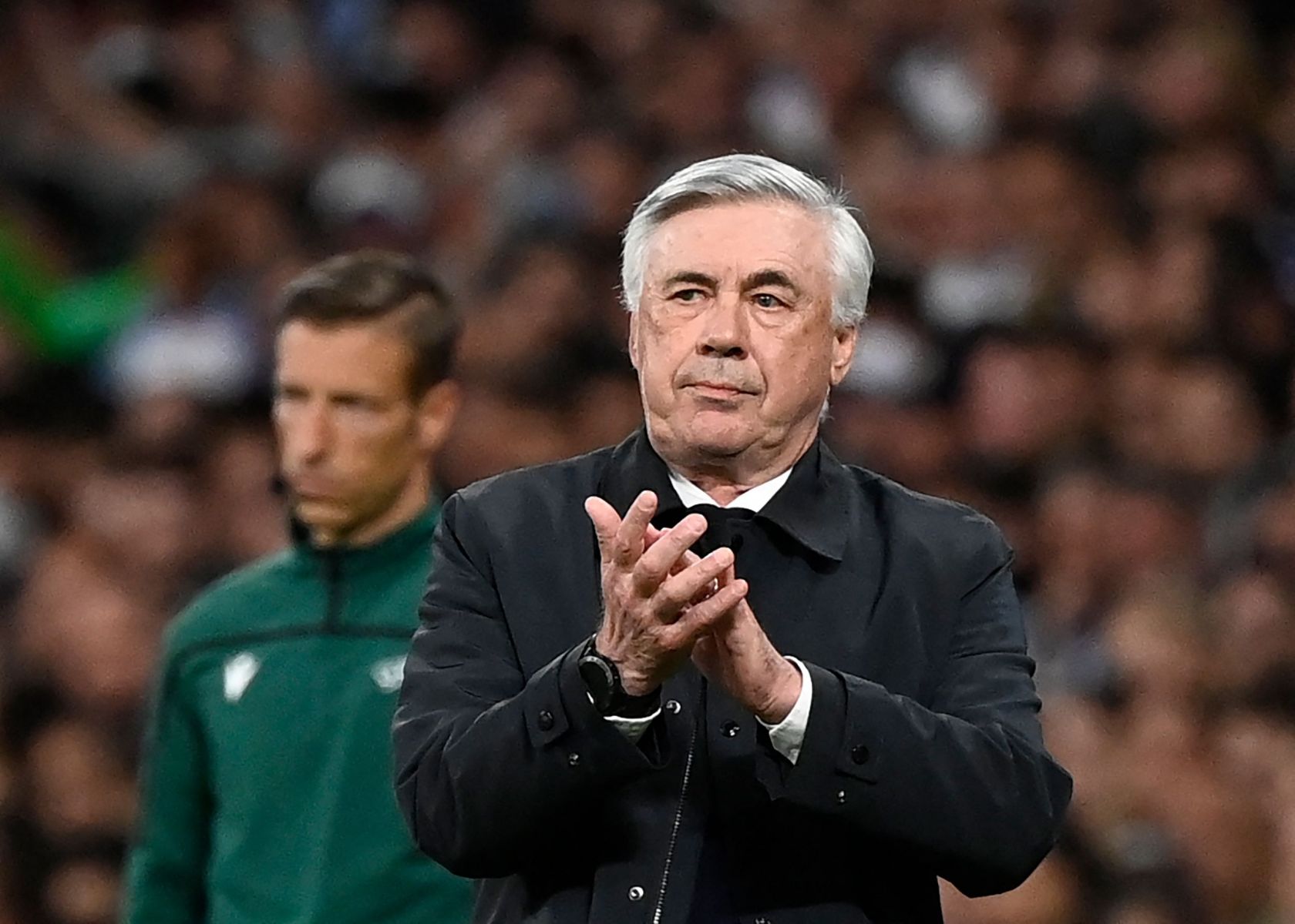 Pelatih Real Madrid Carlo Ancelotti  