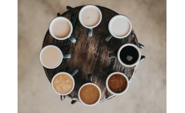 Beberapa jenis kopi.